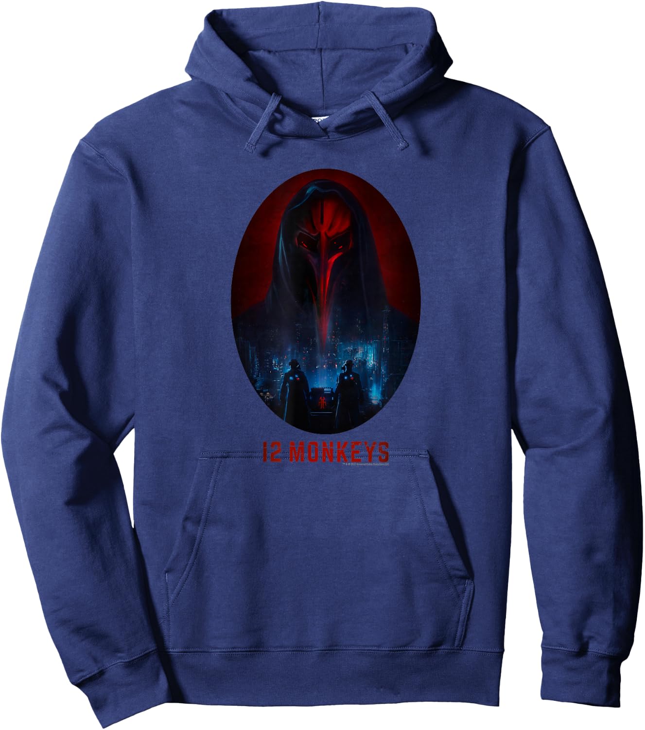 12 Monkeys The witness Standard Hoodie - Hoodie | Navy