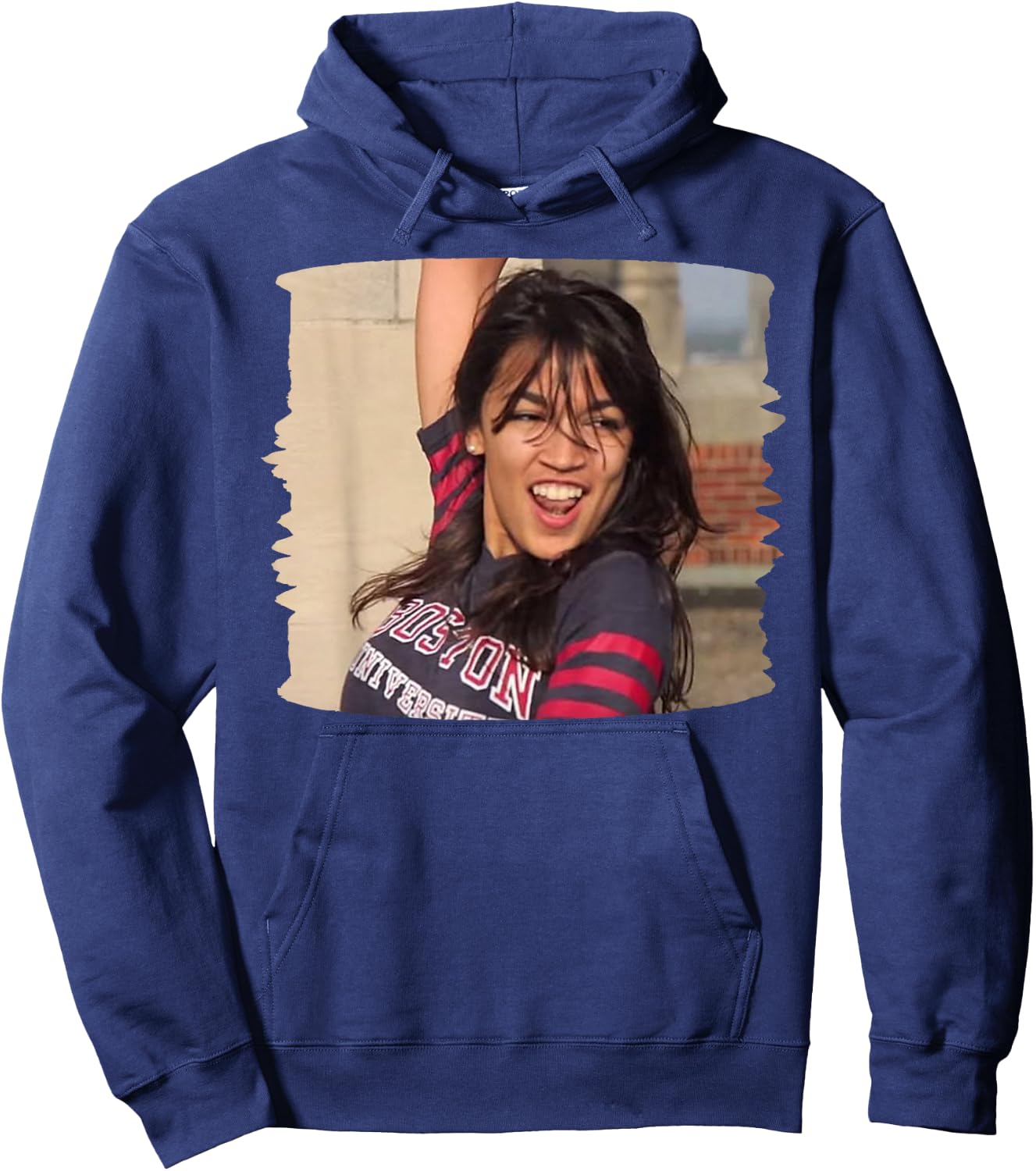 Alexandria Ocasio Cortez Funny Let Her Dance Liberal Hoodie - Hoodie | Navy