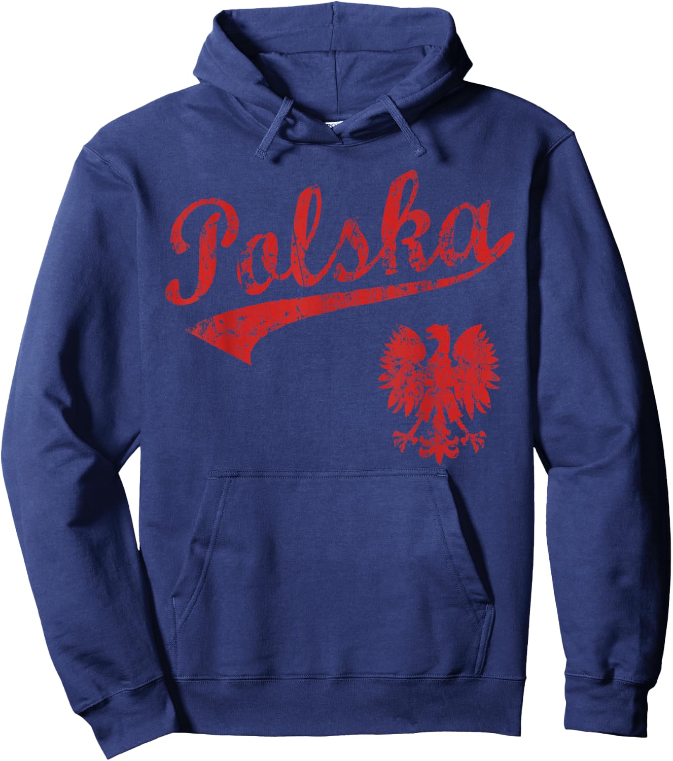 Polska Polish Poland Polski Family Heritage Men Women Kids Hoodie - Hoodie | Navy