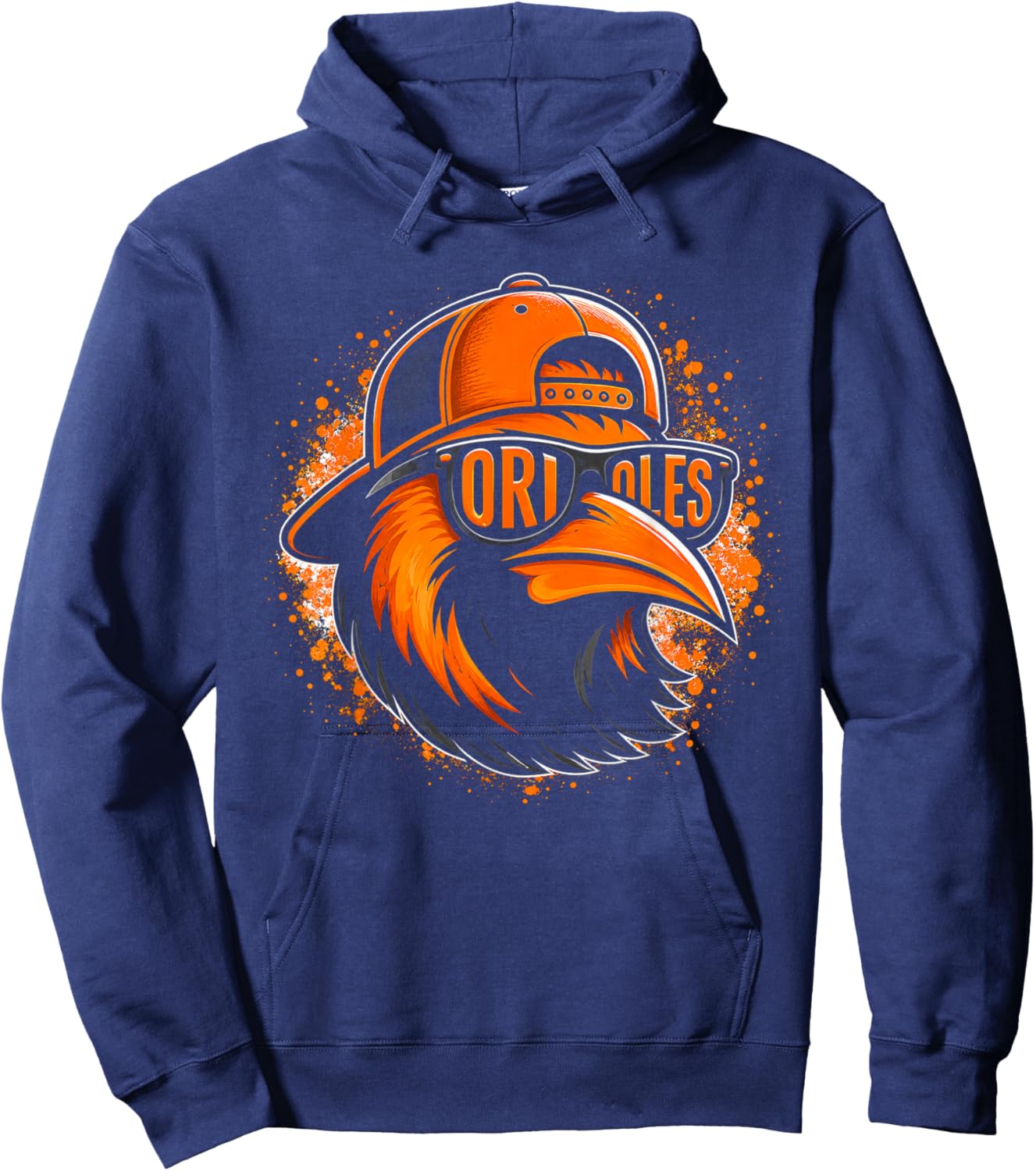 Oriole Name Retro Vintage Gift Women Boy Girl Hoodie - Hoodie | Navy