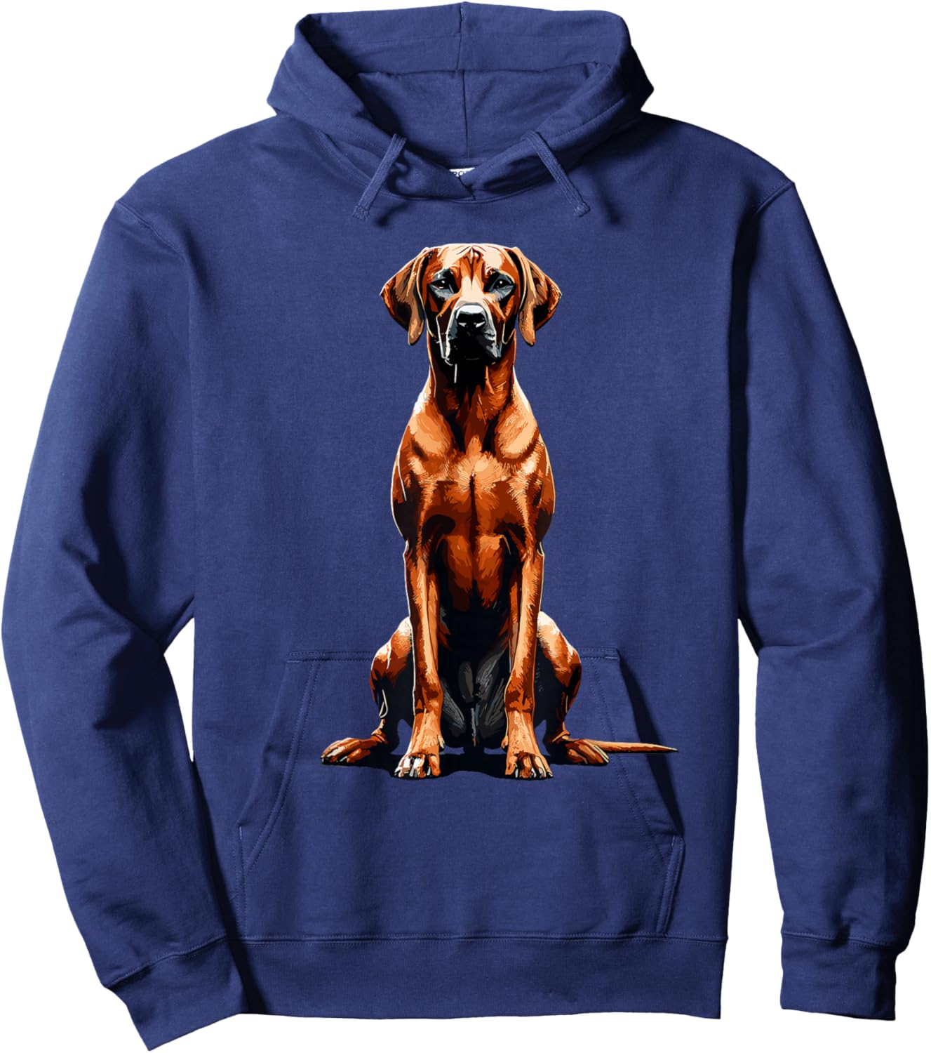 Rhodesian Ridgeback African Lion Hound Hoodie - Hoodie | Navy