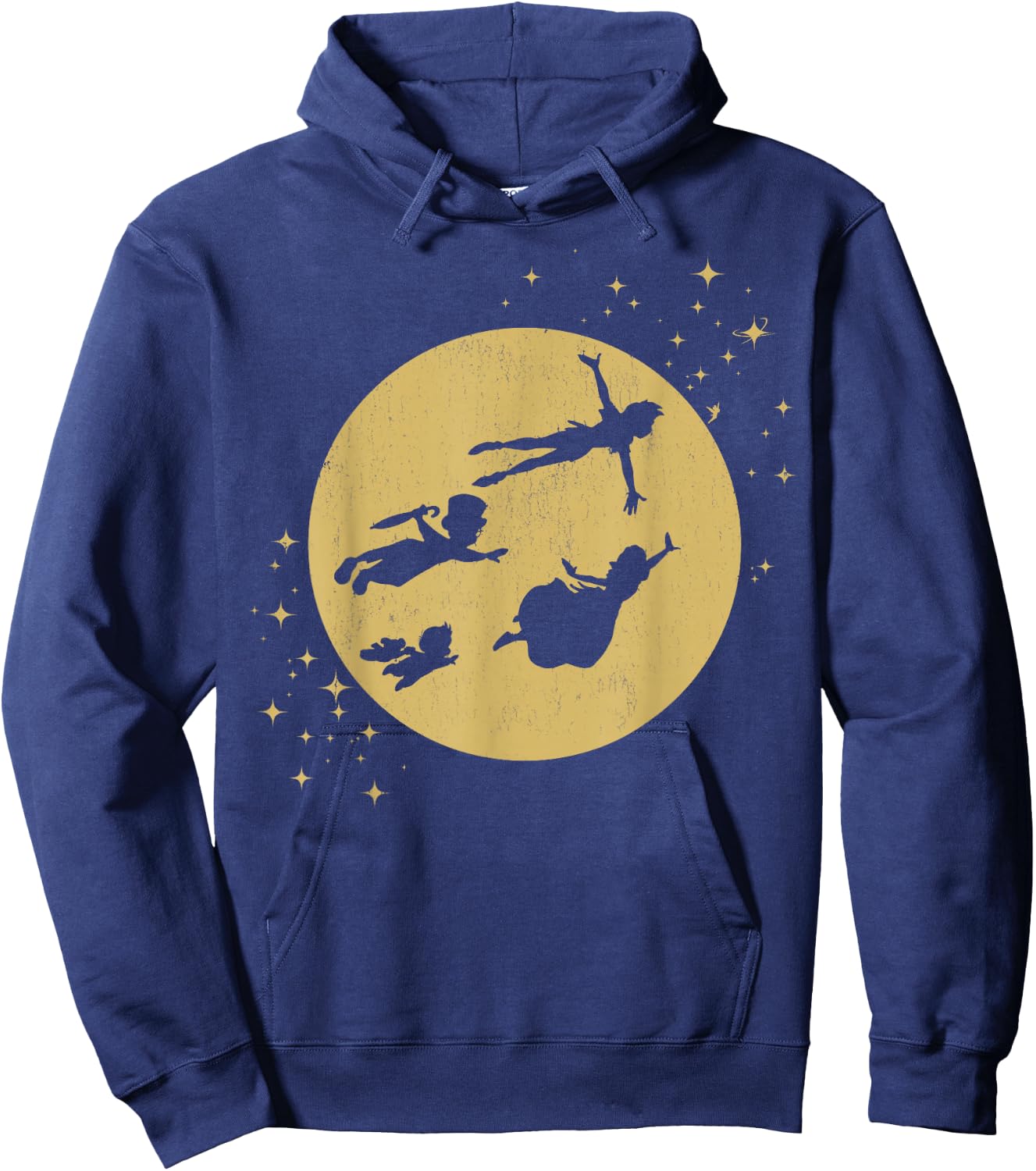 Disney Peter Pan Darling Kids Flying Moon Silhouette Hoodie - Hoodie | Navy