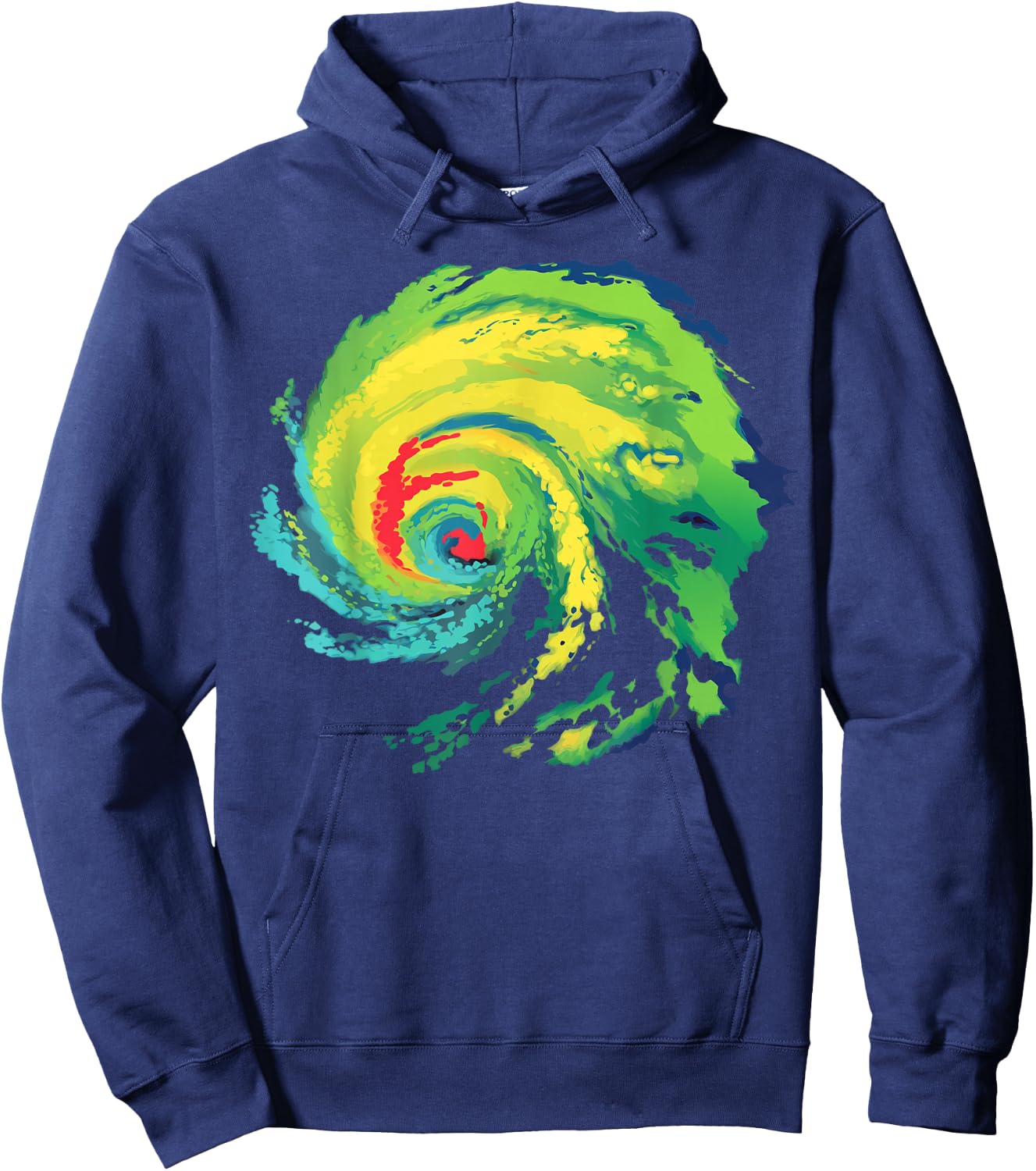 Meteorologist Weather Radar Image Weatherman Storm Chasing Hoodie - Hoodie | Navy