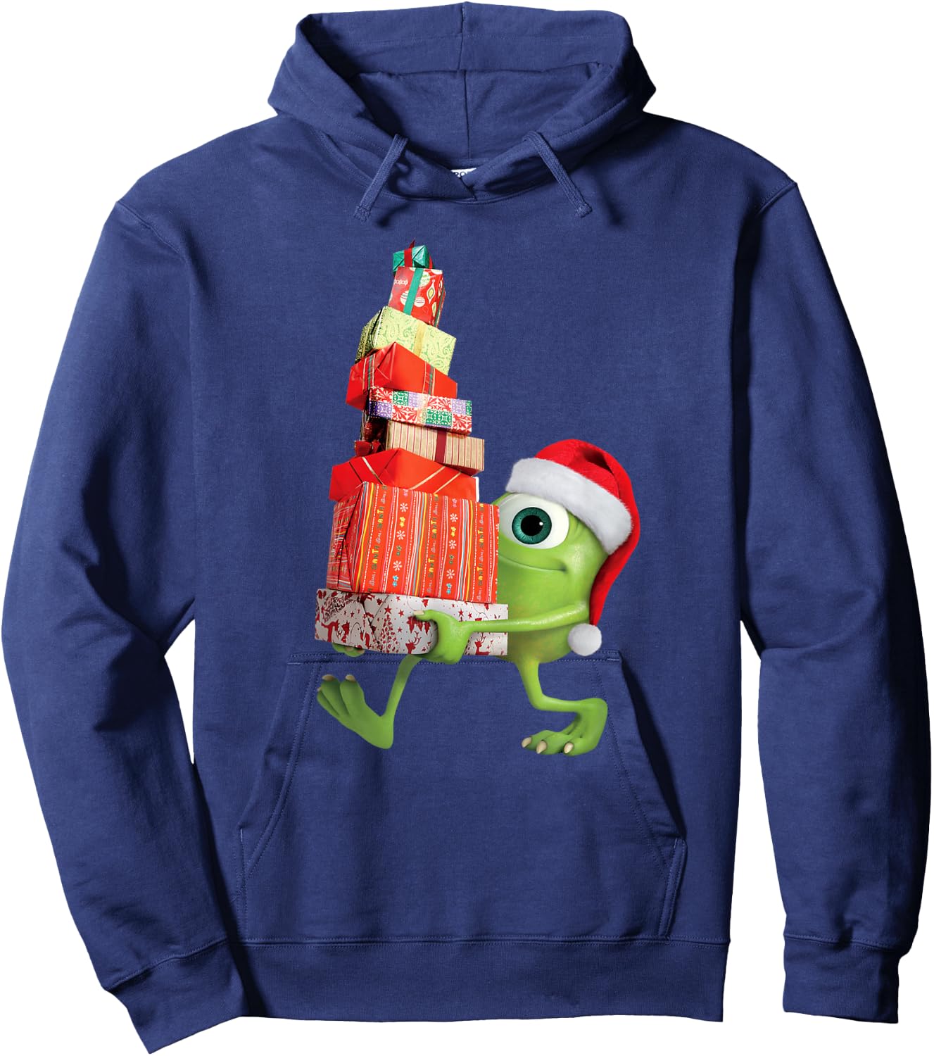 Disney PIXAR Monsters University Santa Mike Holiday Hoodie - Hoodie | Navy