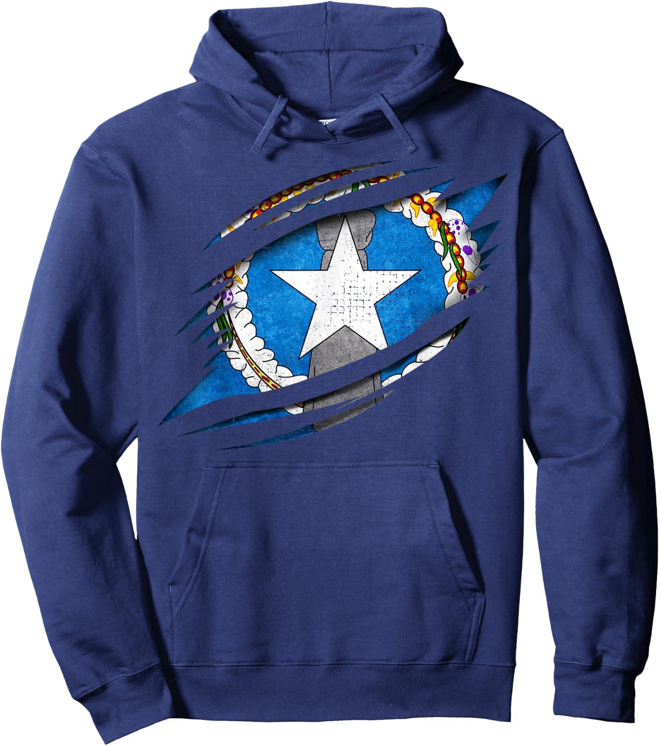 3D CNMI Seal T Shirt - Marianas Shirt Hoodie - Hoodie | Navy