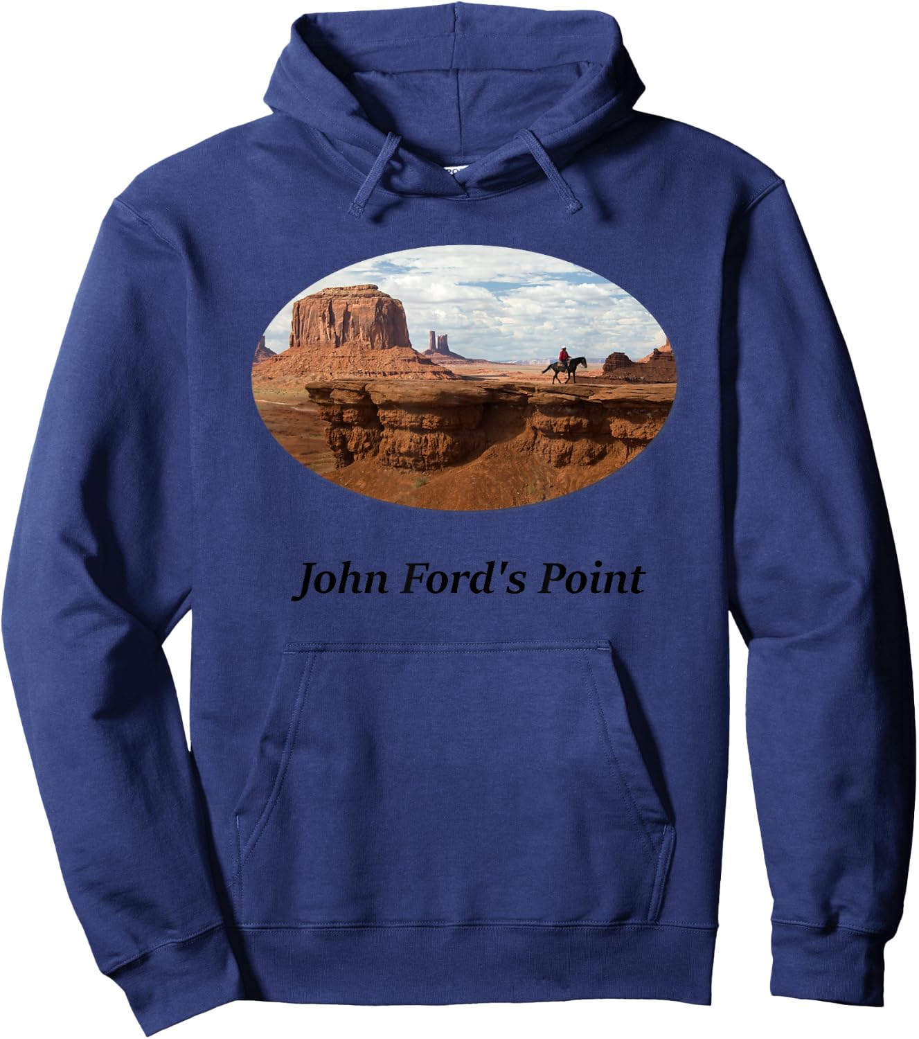 John Ford's Point Monument Valley Hoodie - Hoodie | Navy