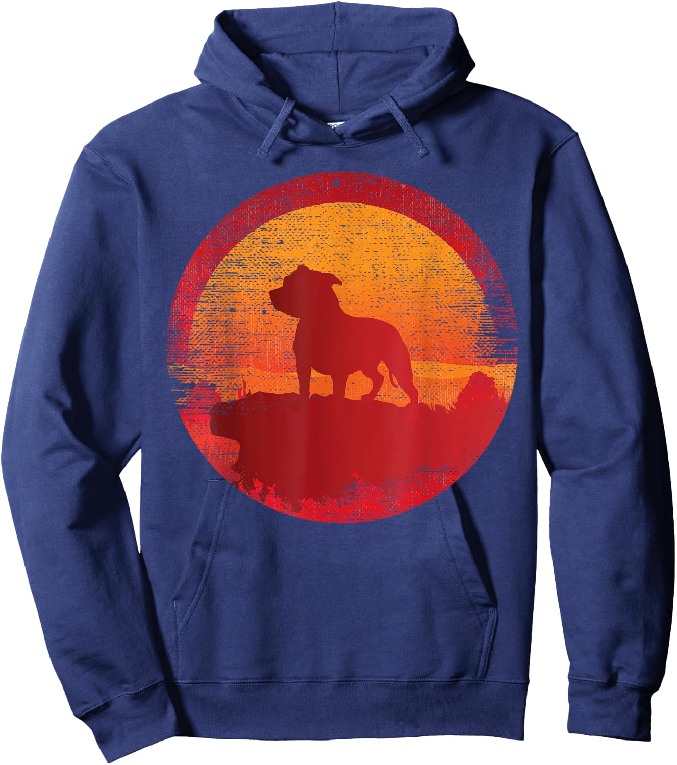 Pitbull Terrier APBT Dog Breed Women Girls Kids Hoodie - Hoodie | Navy