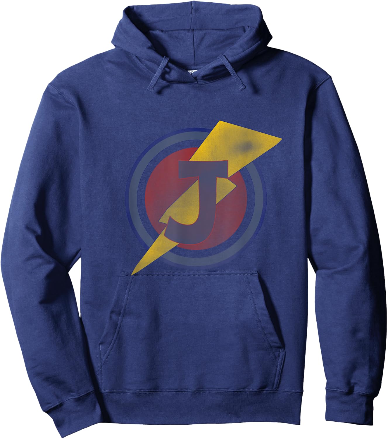 Jesus Superhero Shirt Women Girls and Boys Distresse Hoodie - Hoodie | Navy