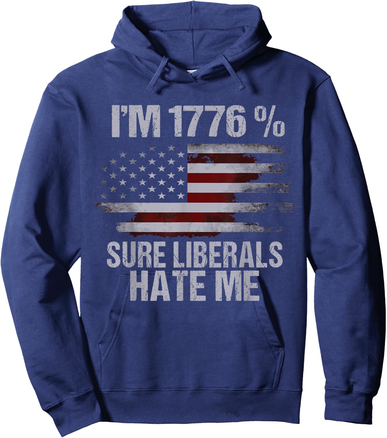 Anti Liberal T Shirts - Liberals Hate Me Patriotic Gifts Men Hoodie - Hoodie | Navy