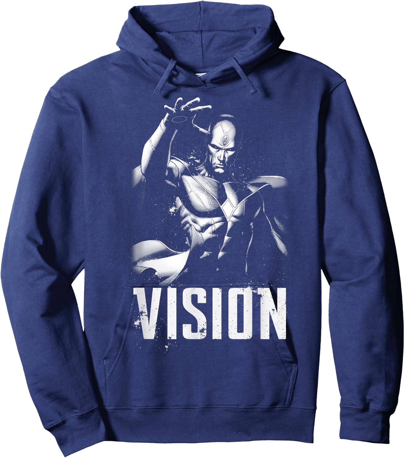Marvel Vision The Avengers Supernatural Alien Friend Hoodie - Hoodie | Navy