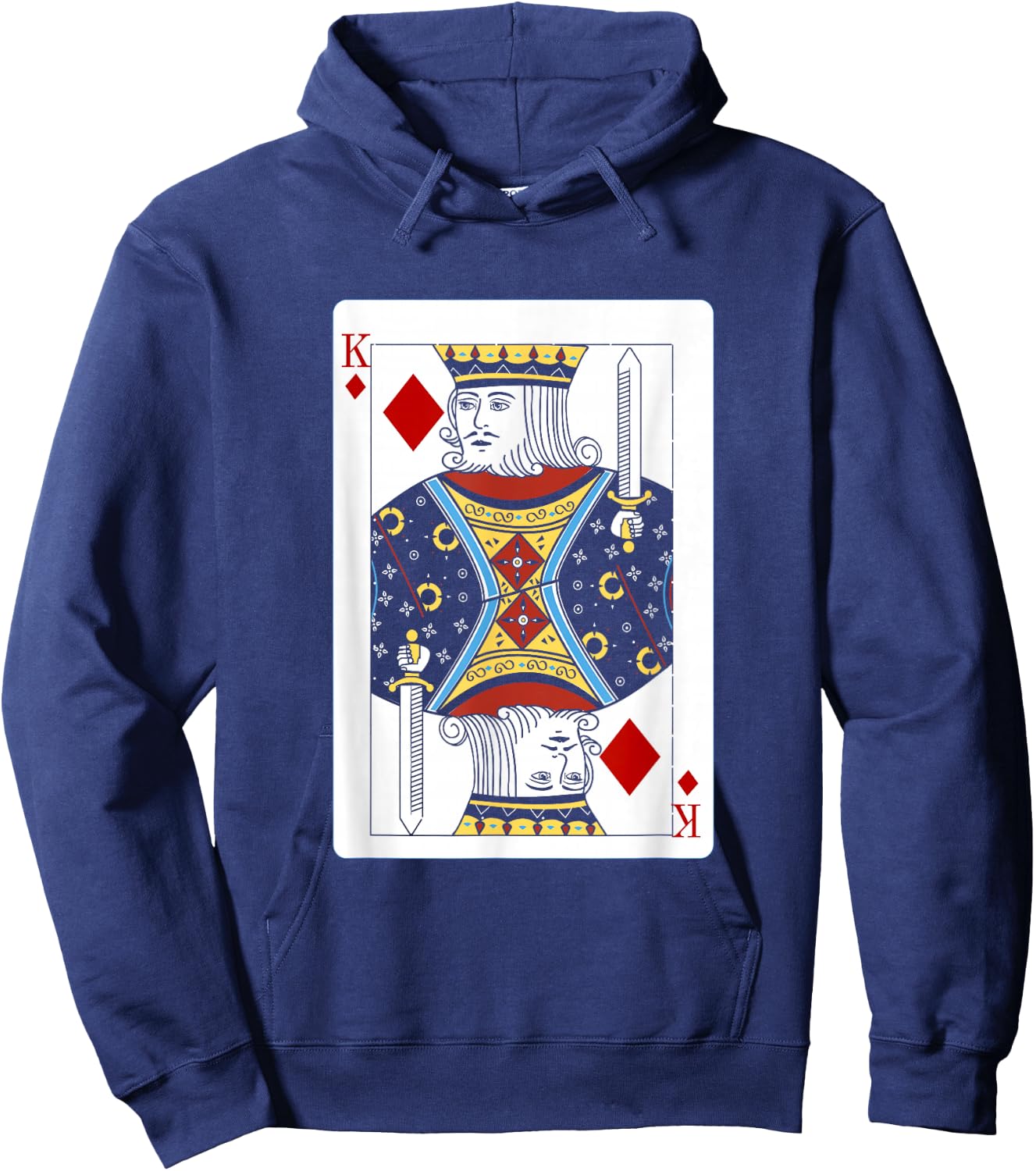 King Of Diamonds Costume Hoodie - Hoodie | Navy
