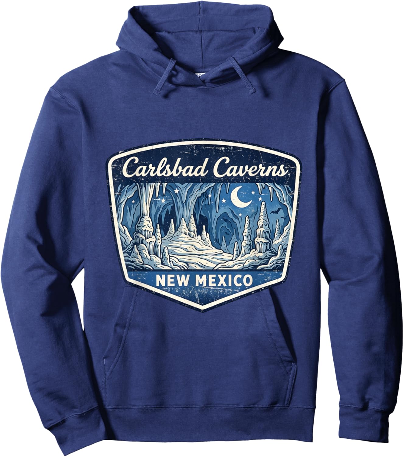 Carlsbad Caverns New Mexico Cave Exploration Travel Hoodie - Hoodie | Navy