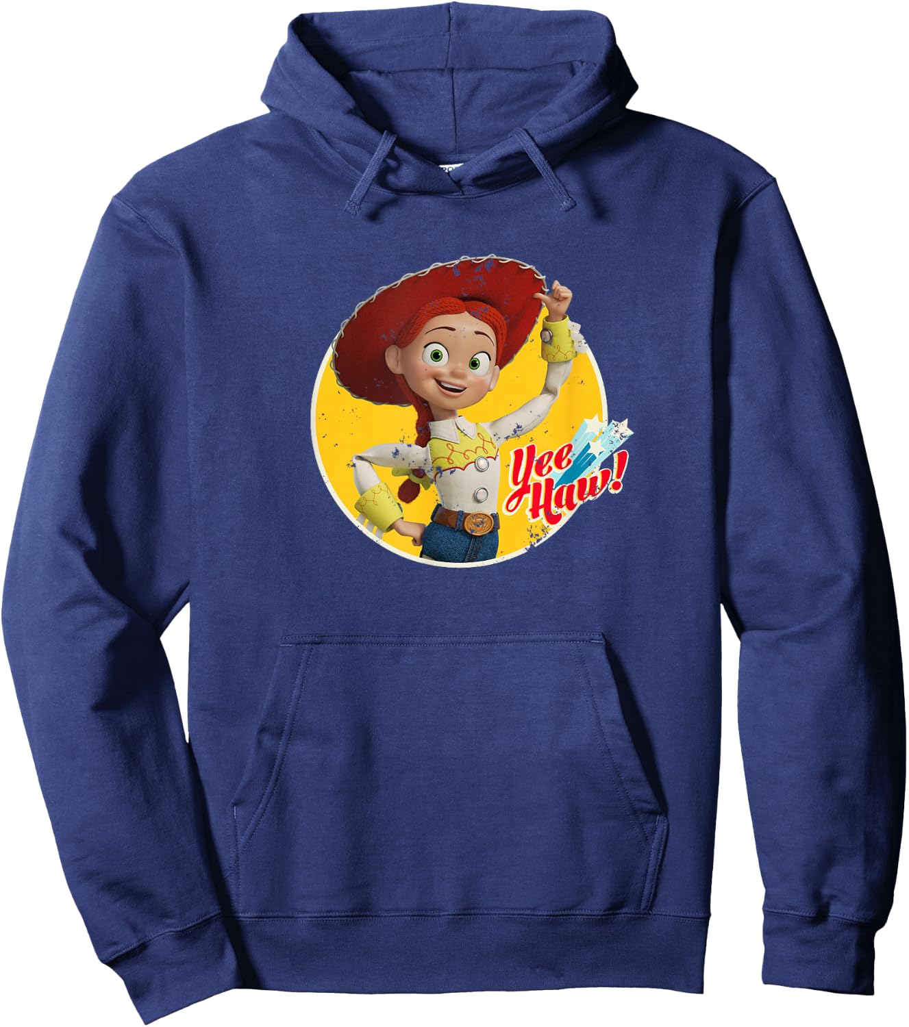 Disney Pixar Toy Story 4 Cowgirl Jessie Yee Haw Hoodie - Hoodie | Navy