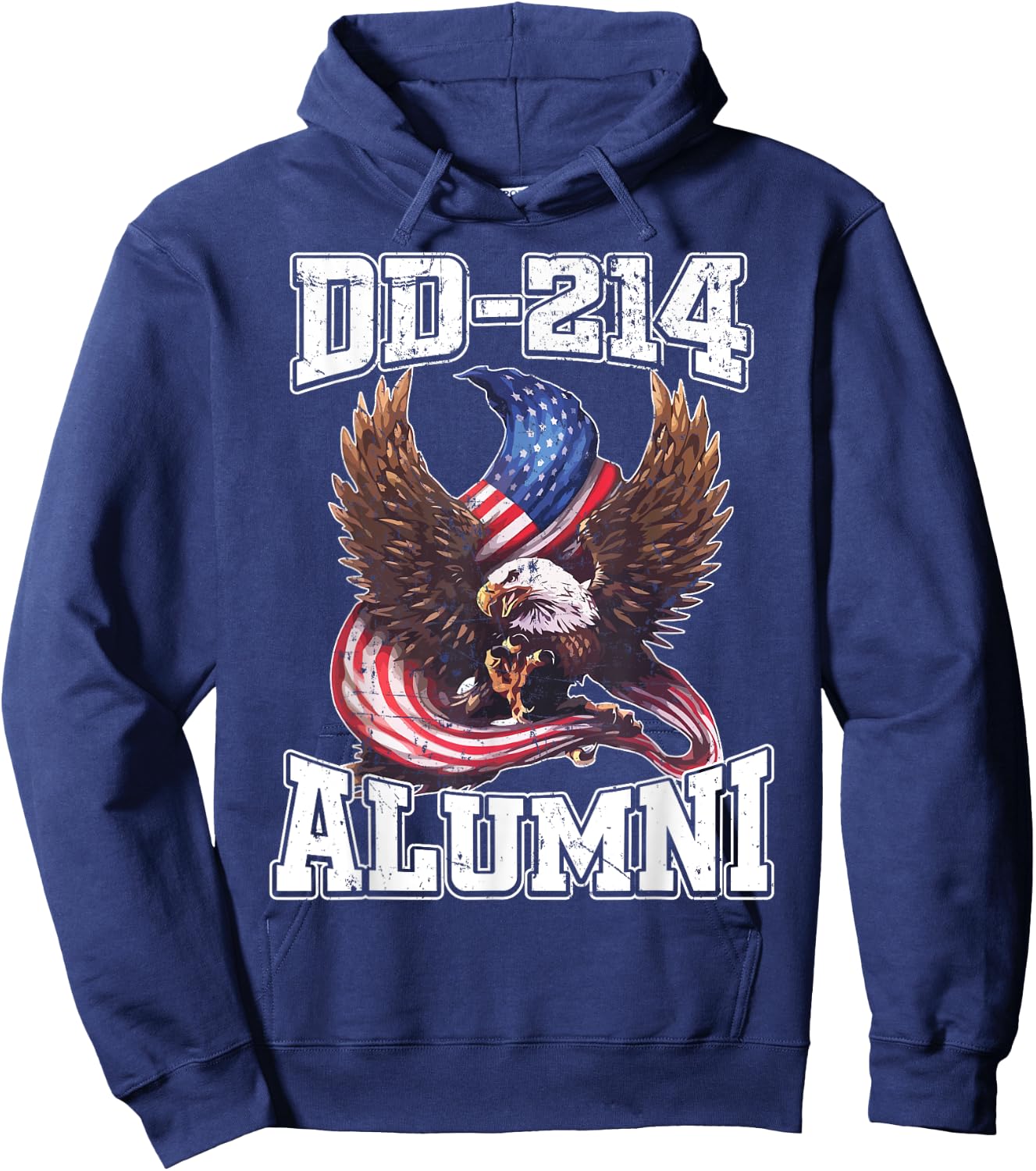 DD 214 DD-214 Alumni Shirt Military Veteran Hoodie - Hoodie | Navy