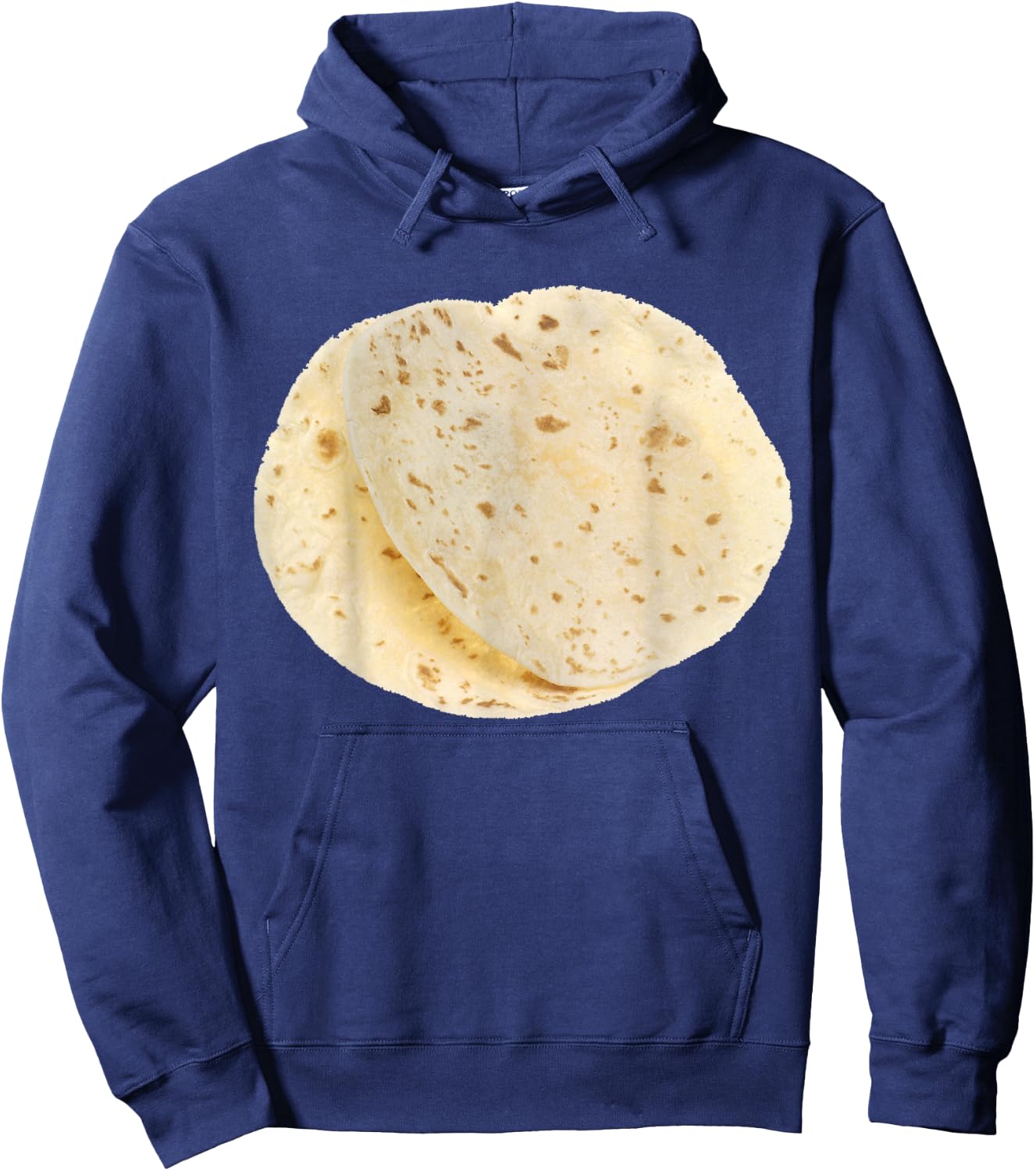 Flour Tortillas Shirt, Food Foodie Halloween Costume Gift Hoodie - Hoodie | Navy