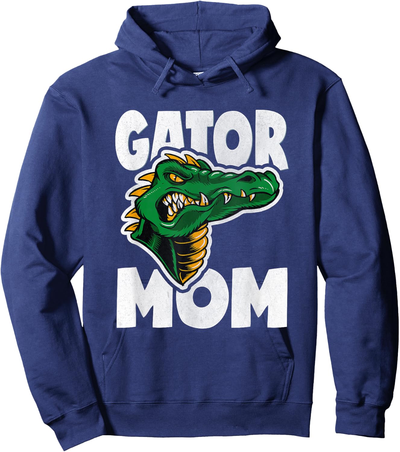 Gator Mom Vintage Retro Monster Aligators Mother Hoodie - Hoodie | Navy