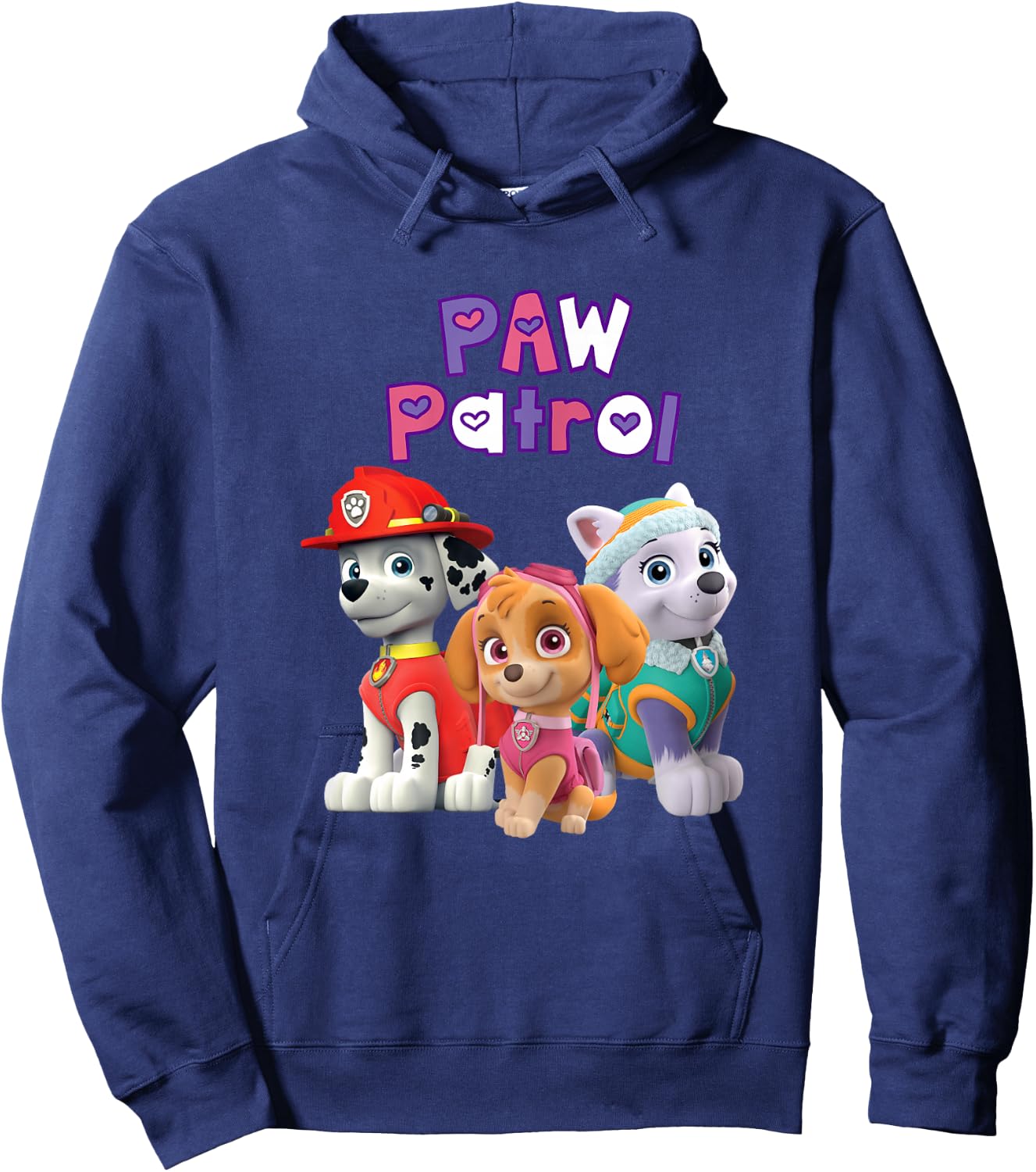 PAW Patrol (Marshall, Skye, Everest) Group Hoodie - Hoodie | Navy