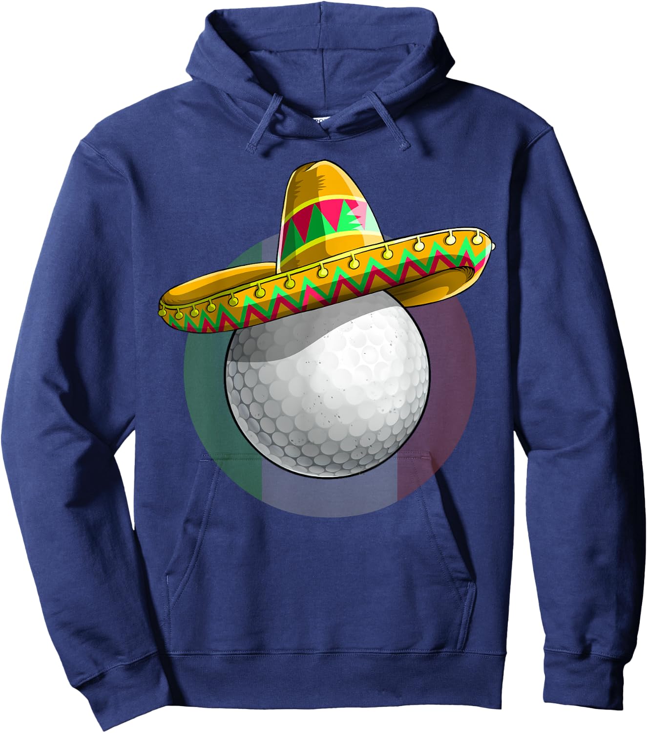 Cinco de Mayo Golf T Shirt Women Men Kids Sombrero Golfing Hoodie - Hoodie | Navy