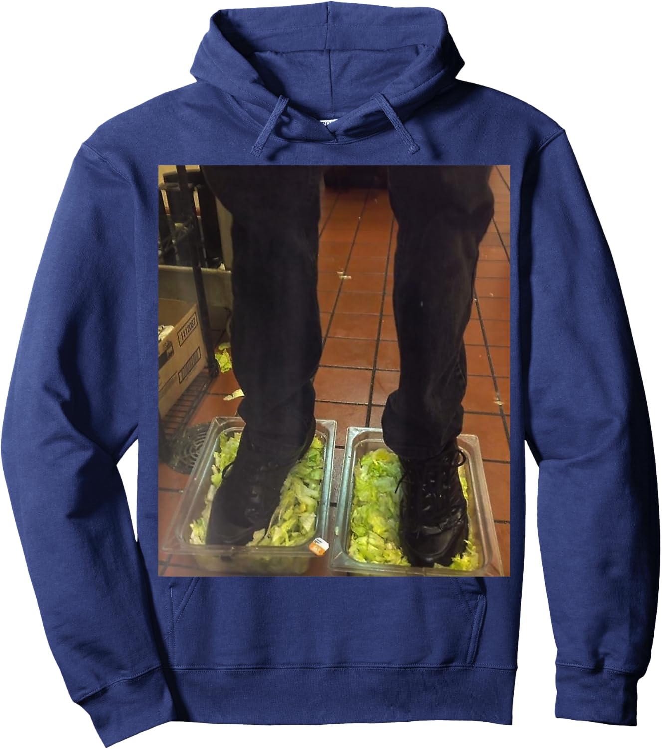 Foot Lettuce Shirt #15 Hoodie - Hoodie | Navy