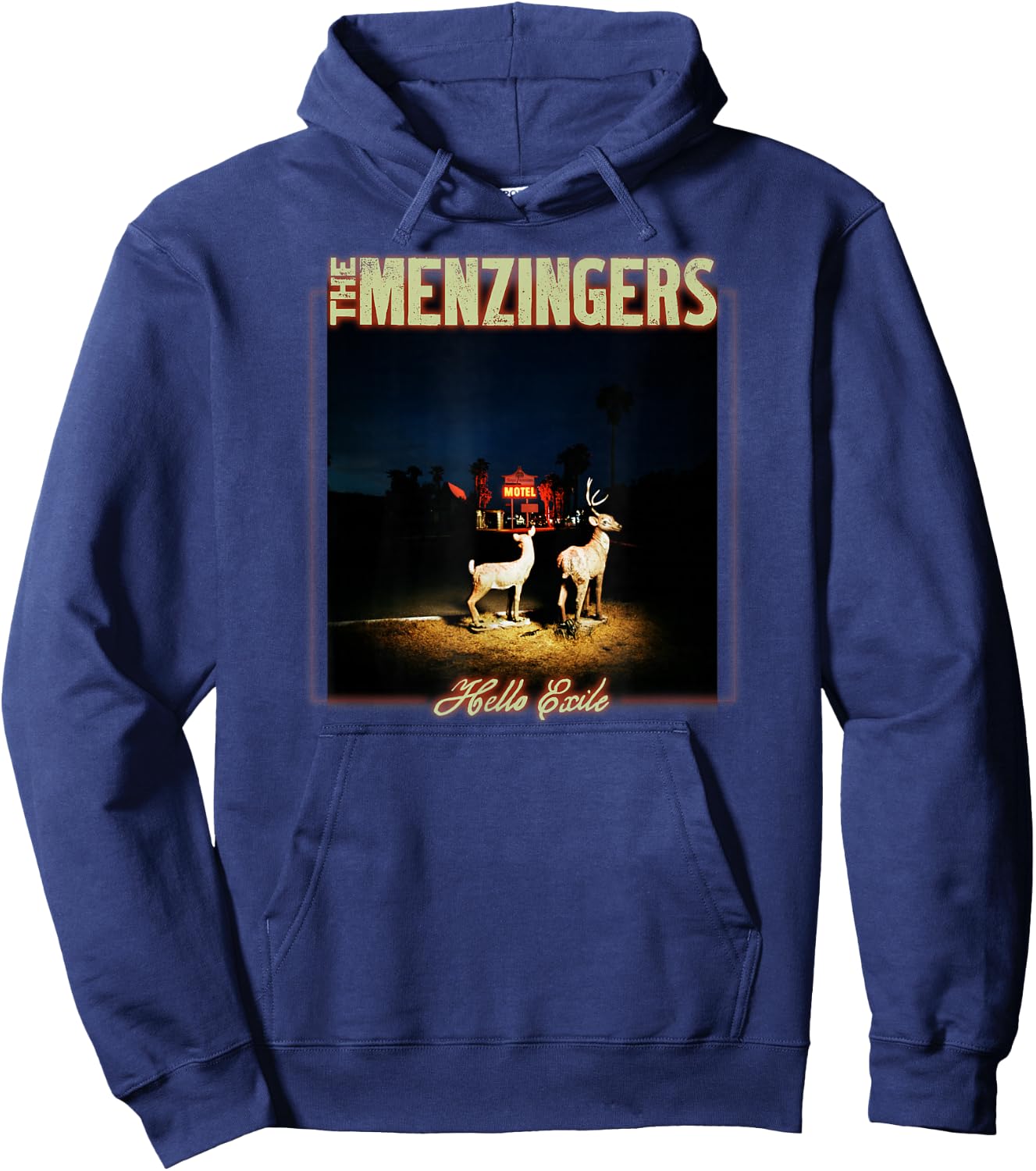 The Menzingers - Hello Exile - Official Merchandise Hoodie - Hoodie | Navy