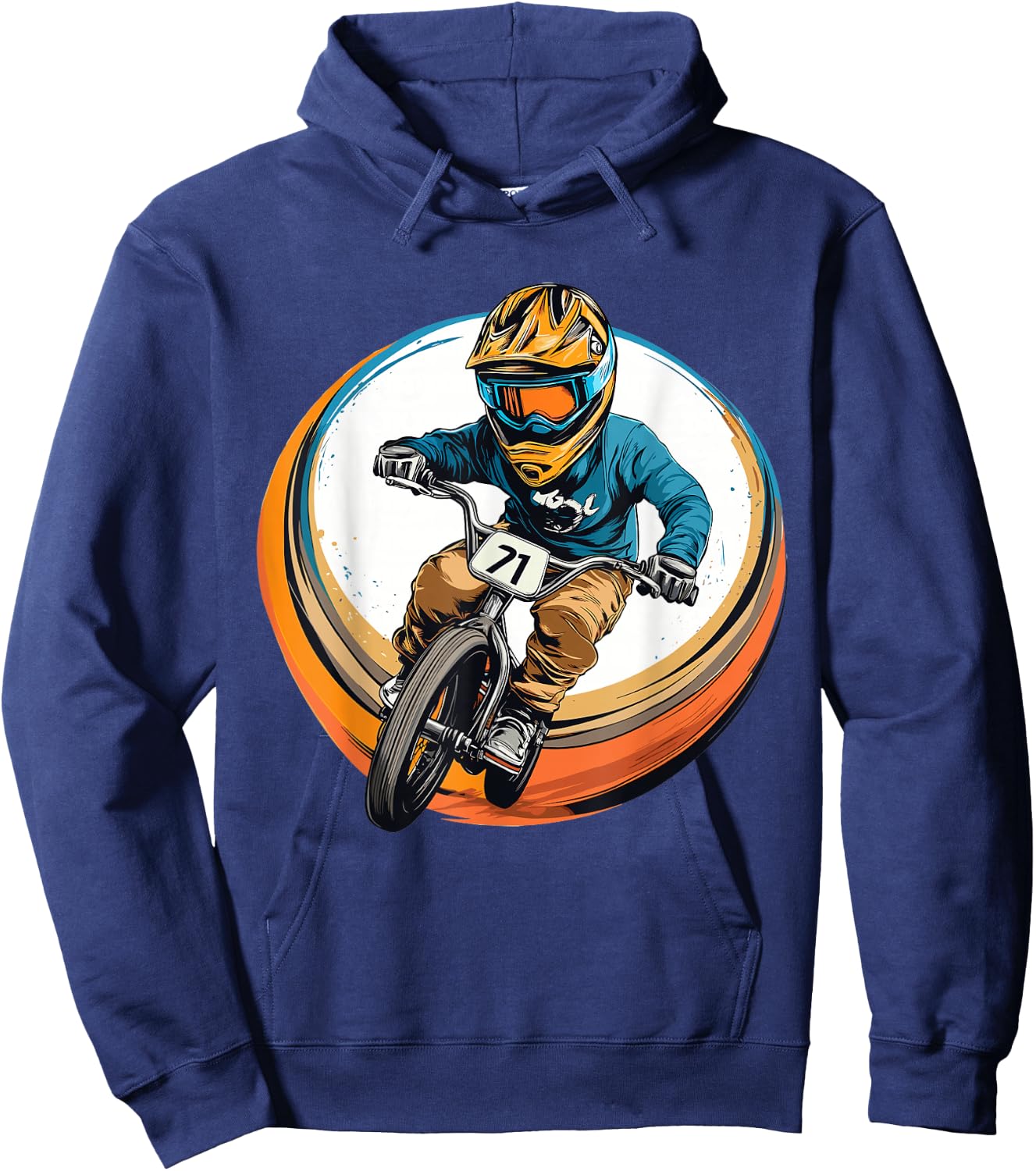 Kids BMX Hoodie - Hoodie | Navy