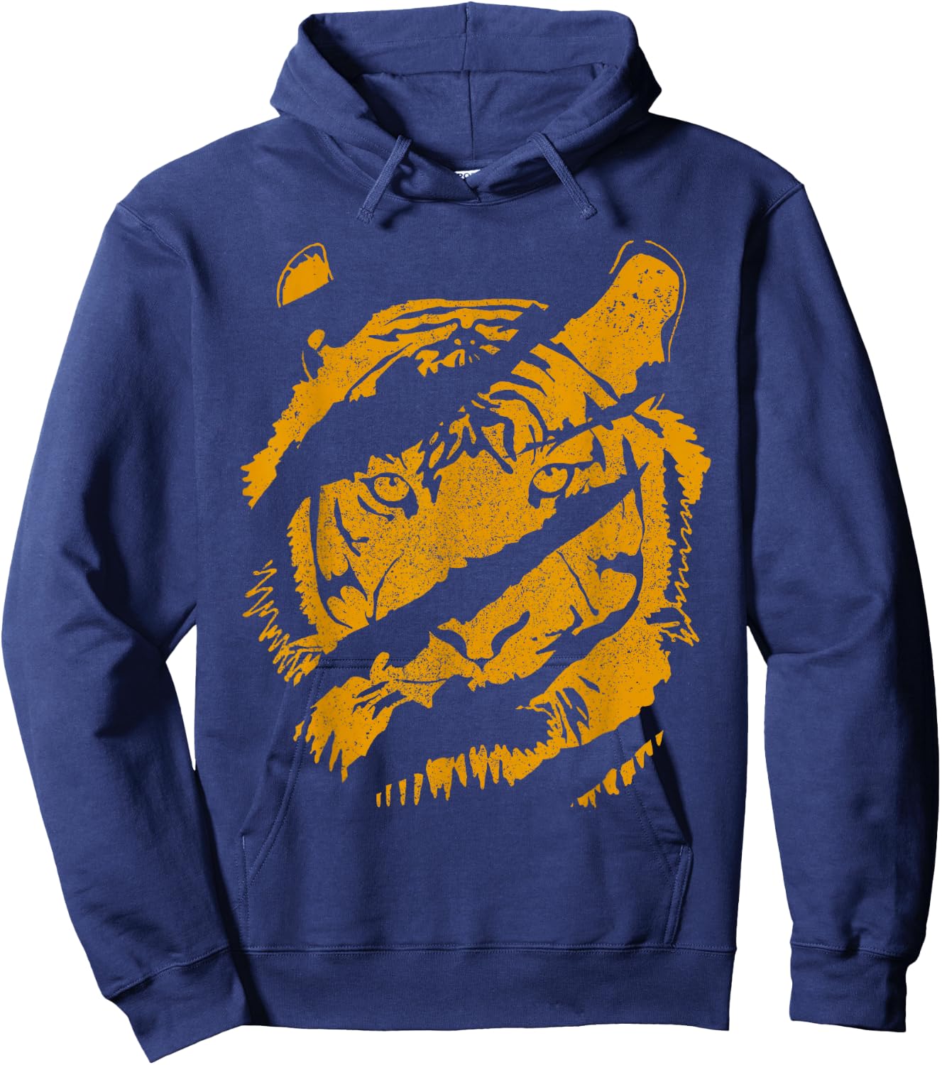 Tiger Wild Cat Claw Chinese Bengal Animals Gift Hoodie - Hoodie | Navy