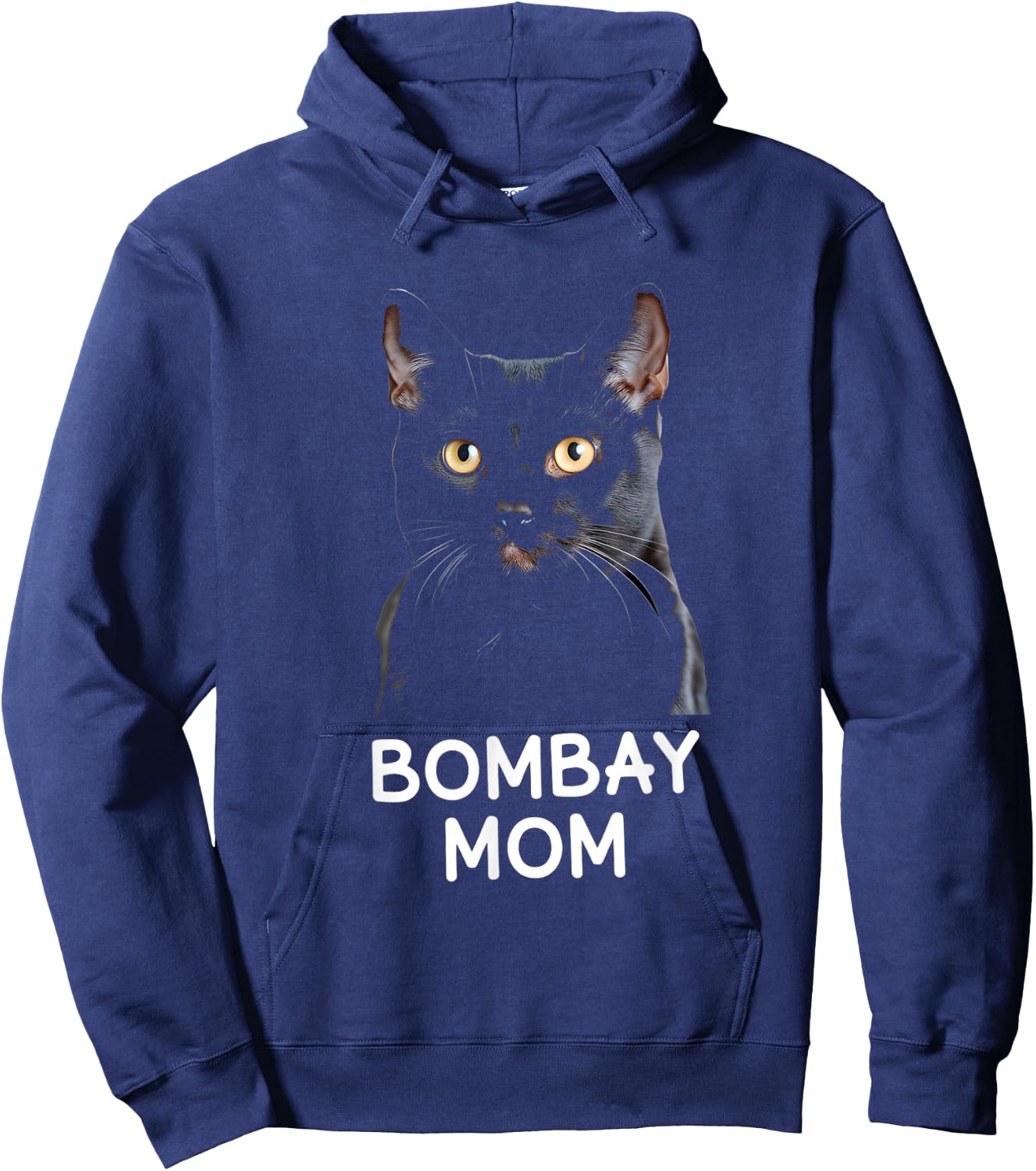 Cat Bombay Mom Cat Lovers Men Women Hoodie - Hoodie | Navy