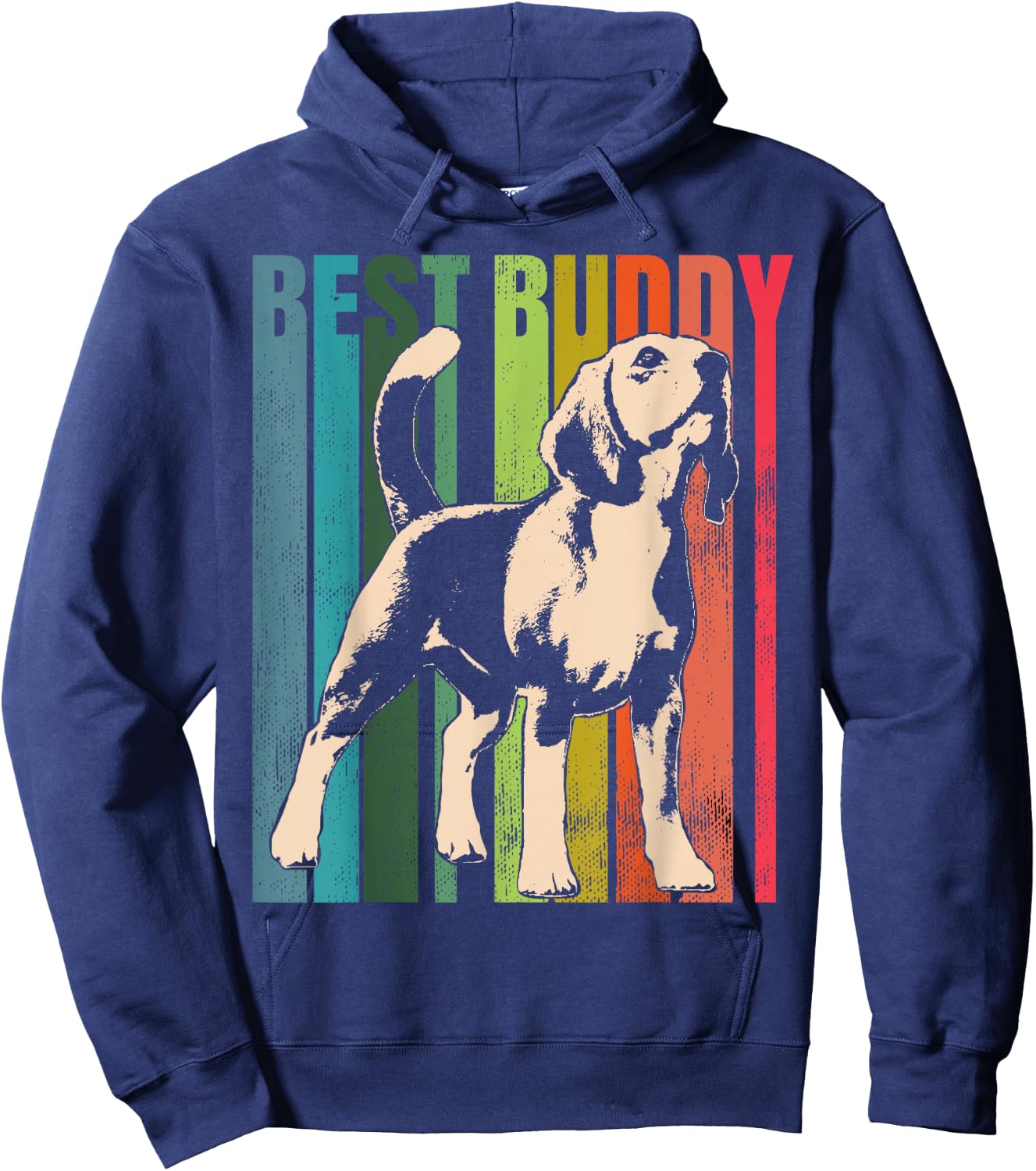 Beagle Dog Hoodie - Hoodie | Navy