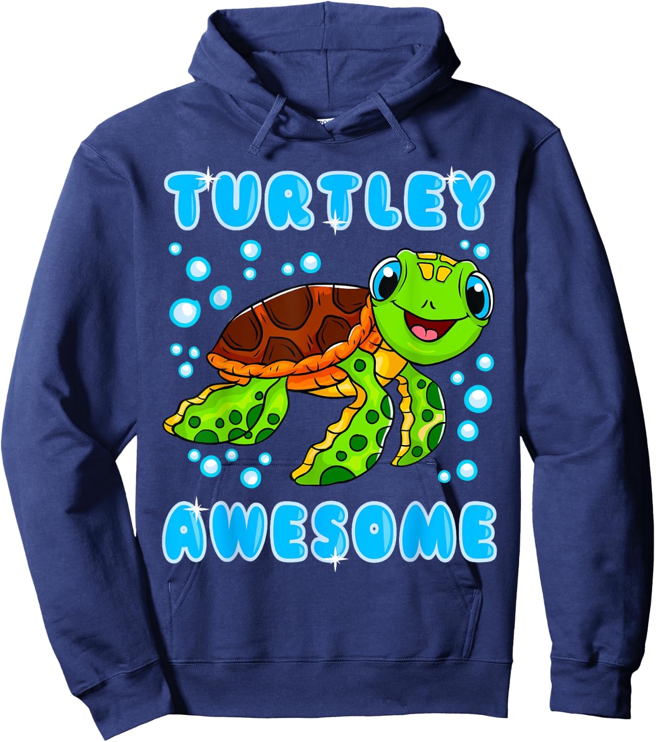 Turtles Turtley Awesome Turtle Funny Sayings Quotes Hoodie - Hoodie | Navy