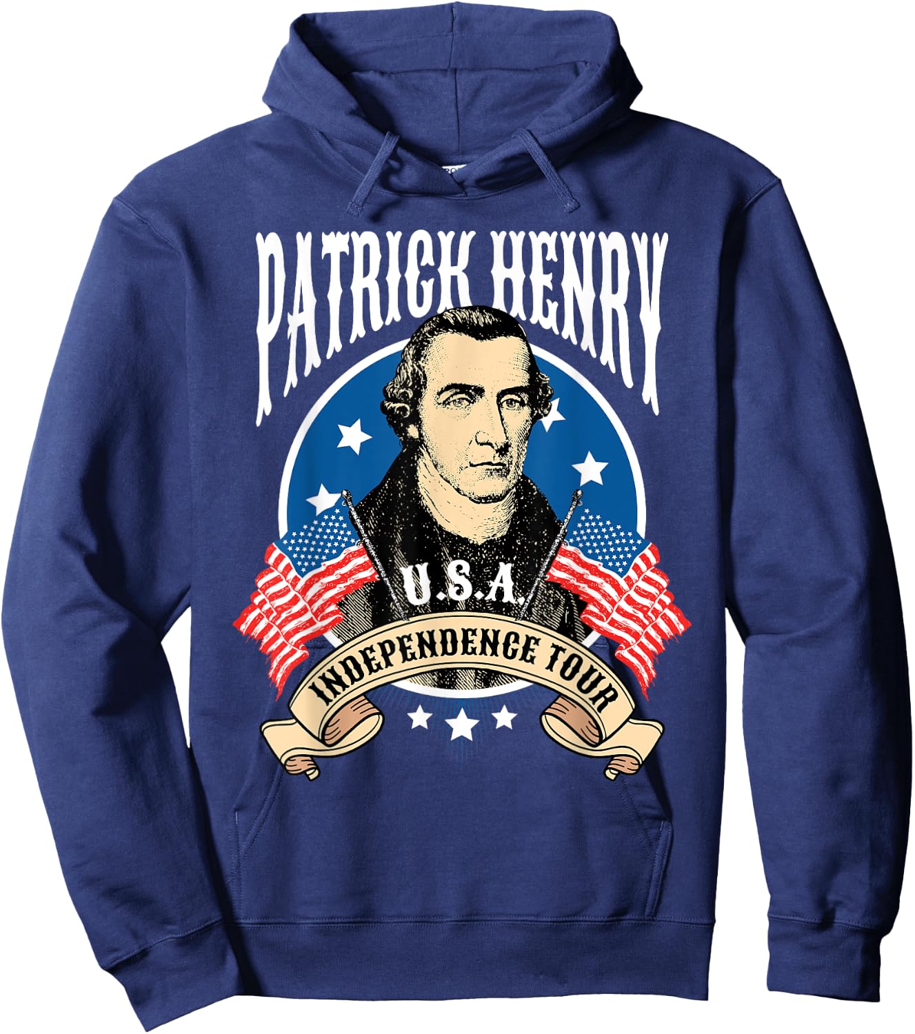 Patrick Henry Hoodie - Hoodie | Navy