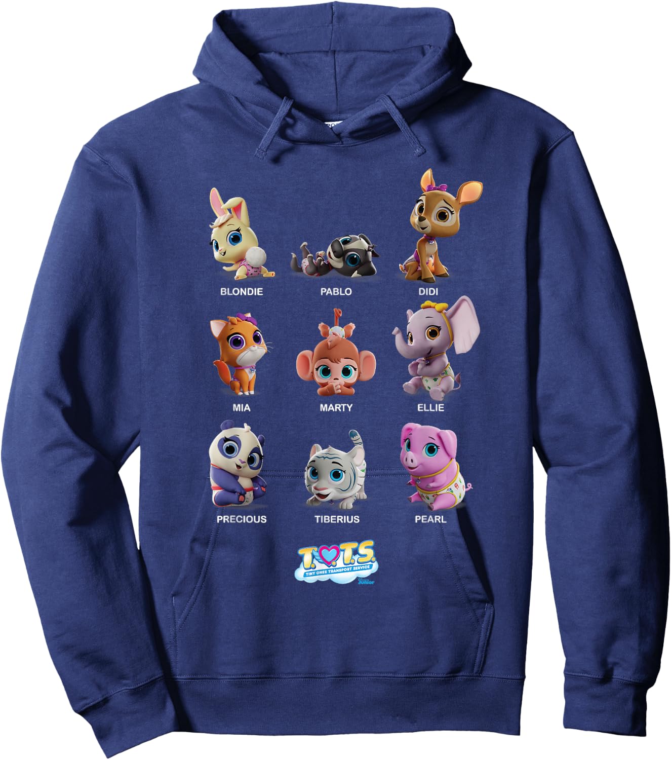 Disney Junior T.O.T.S. Characters Hoodie - Hoodie | Navy