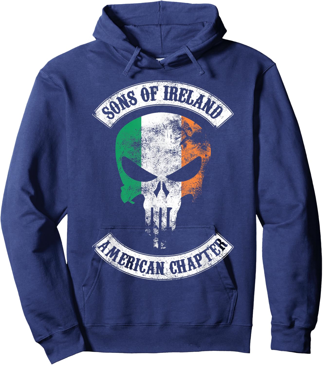 Irish Pride Apparel - Sons of Ireland - American Chapter Hoodie - Hoodie | Navy
