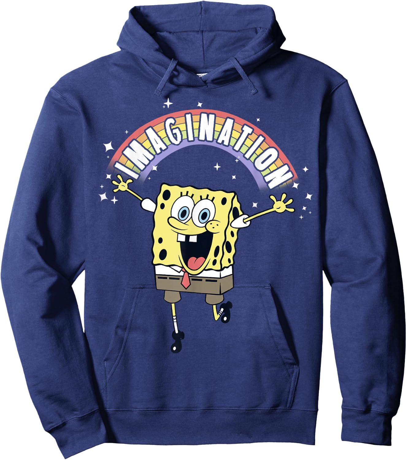 SpongeBob SquarePants Imagination Rainbow Hoodie - Hoodie | Navy