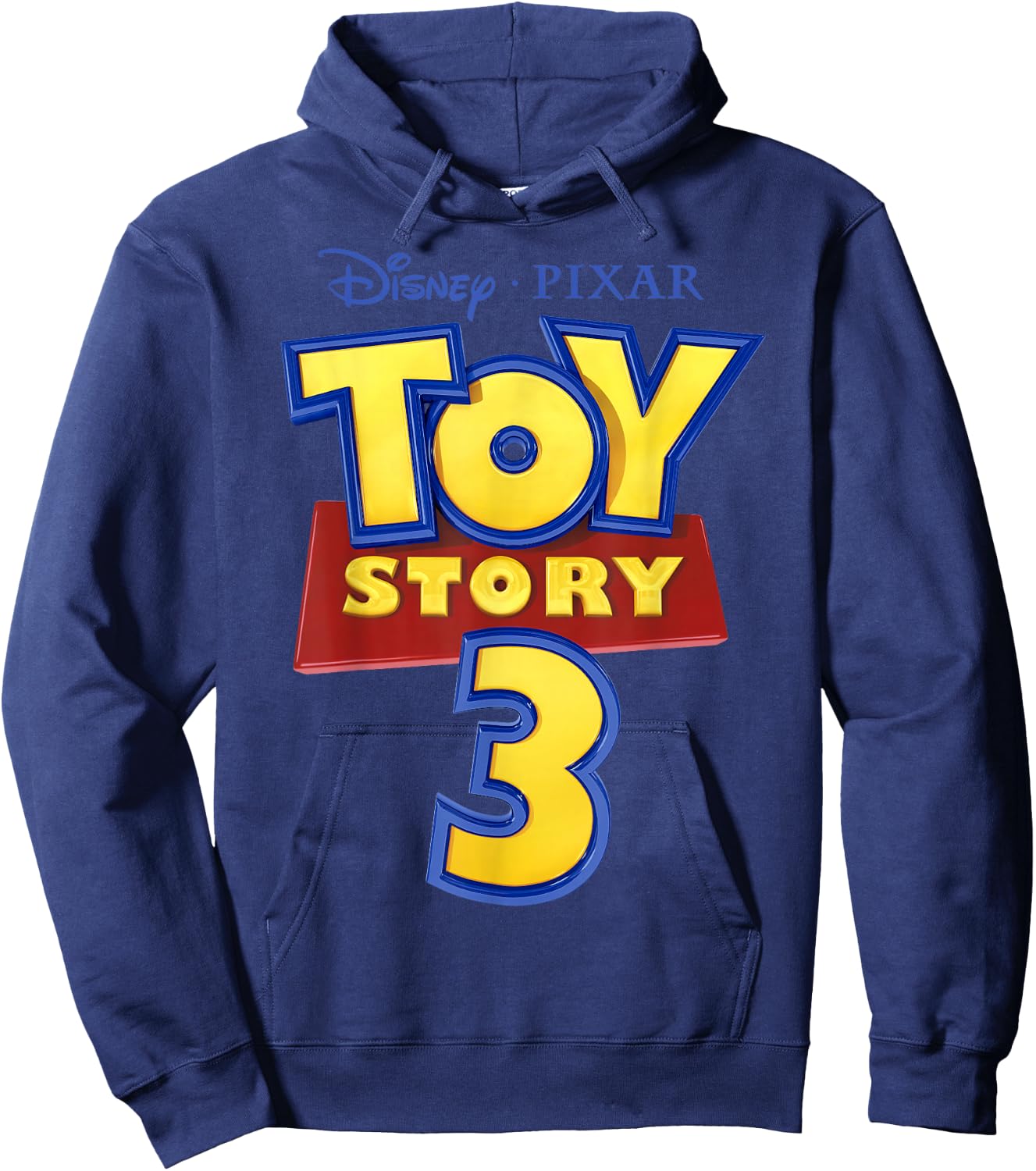 Disney Pixar Toy Story 3 Original Logo Hoodie - Hoodie | Navy