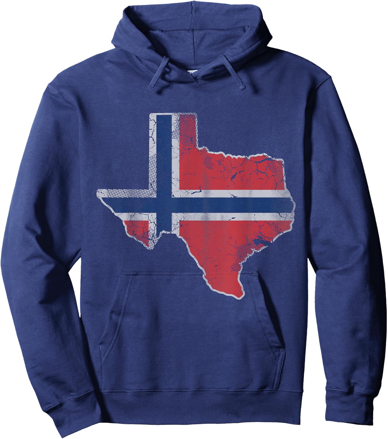 Texas Norwegian Flag Norge Norway Men Women Kids Hoodie - Hoodie | Navy