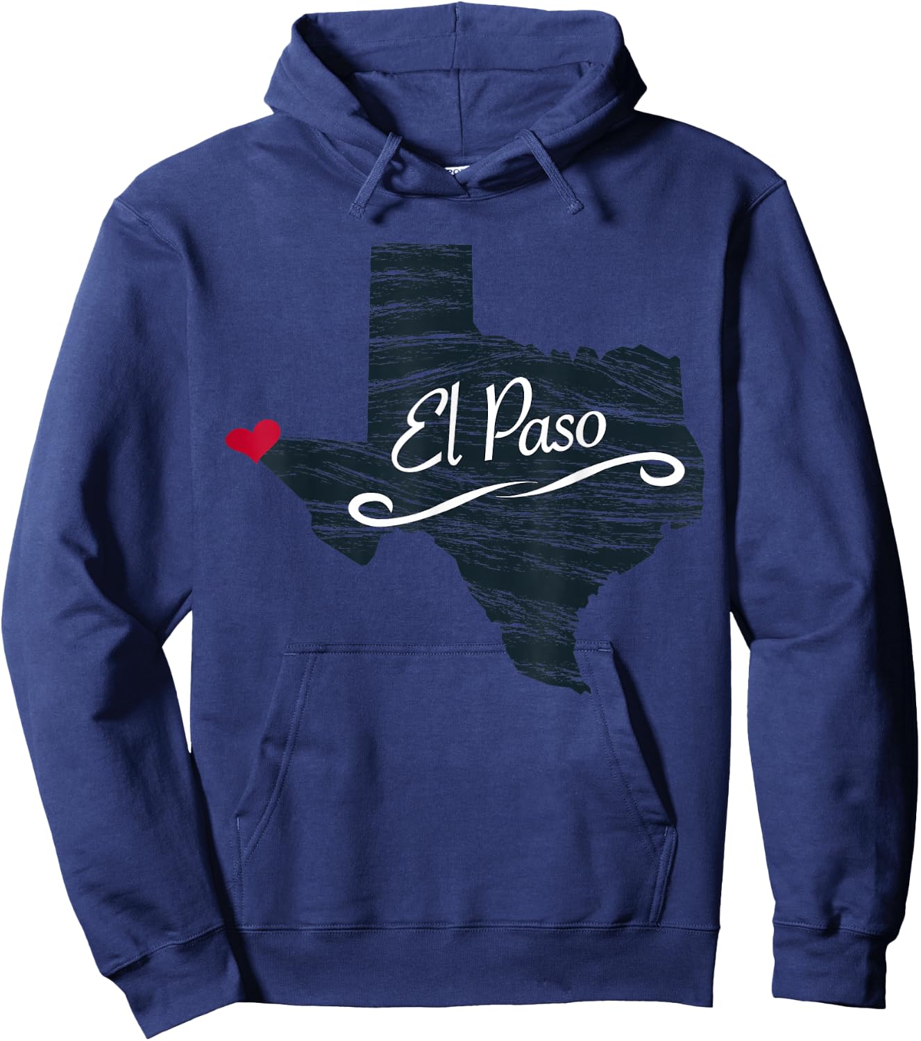 El Paso Texas | TX Gift - Men's Women's Kid's Hoodie - Hoodie | Navy