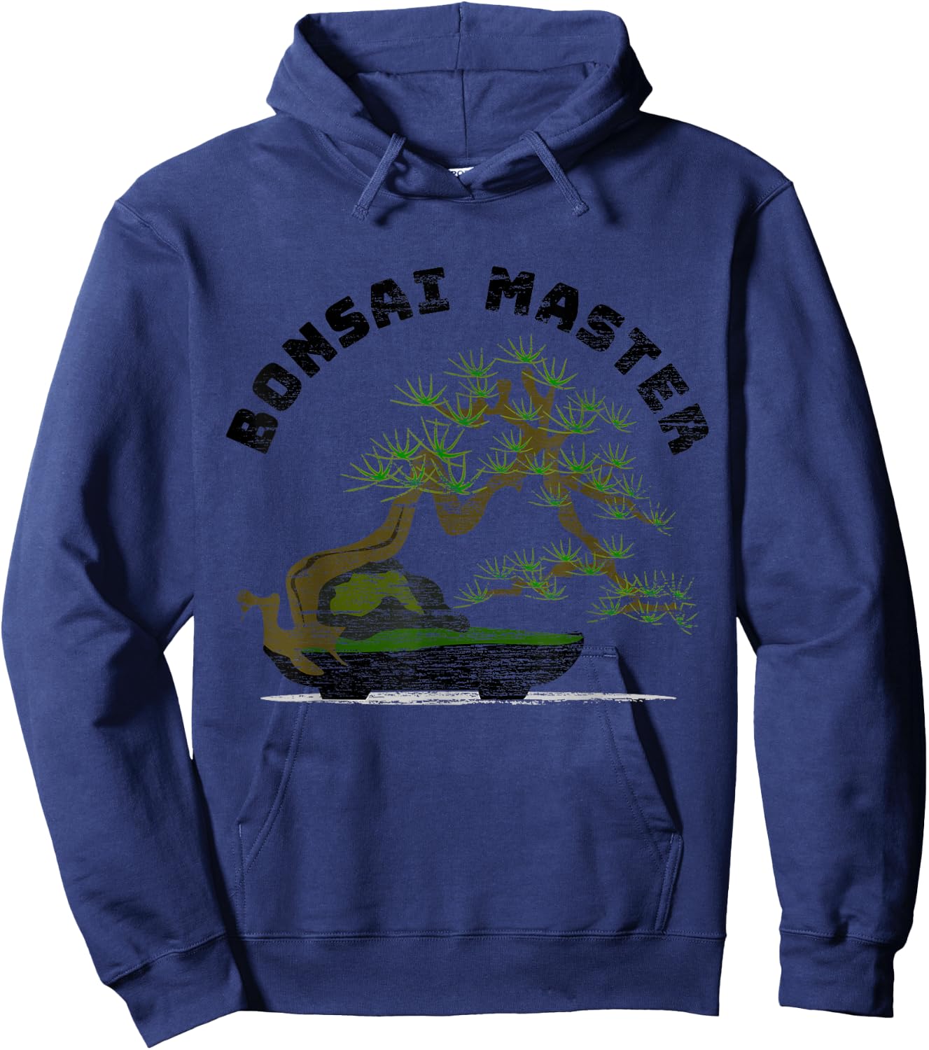 Vintage Bonsai Master - Bonsai Tree Gift Hoodie - Hoodie | Navy