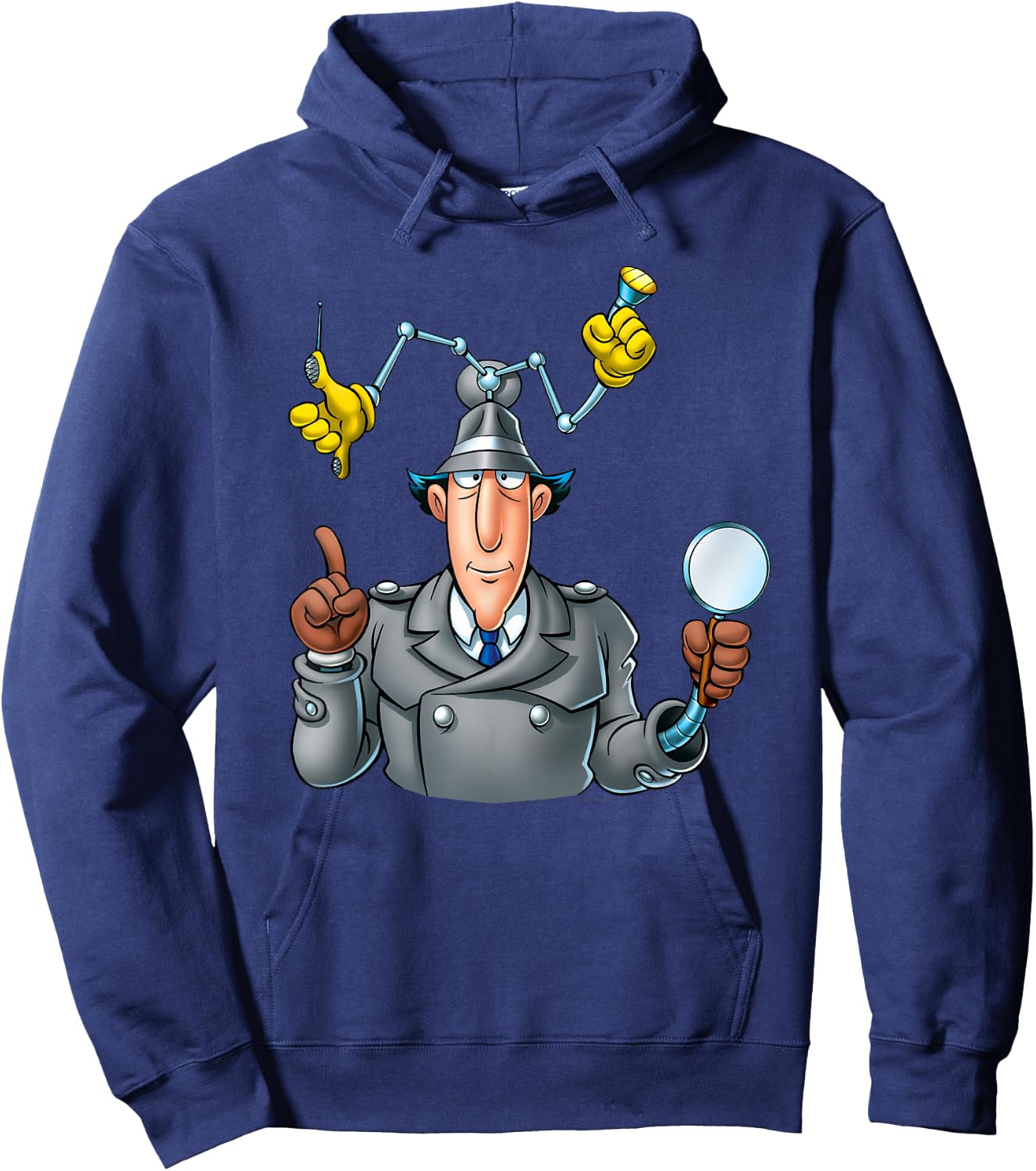 Inspector Gadget - Adult T Shirt - Classic 08 Hoodie - Hoodie | Navy