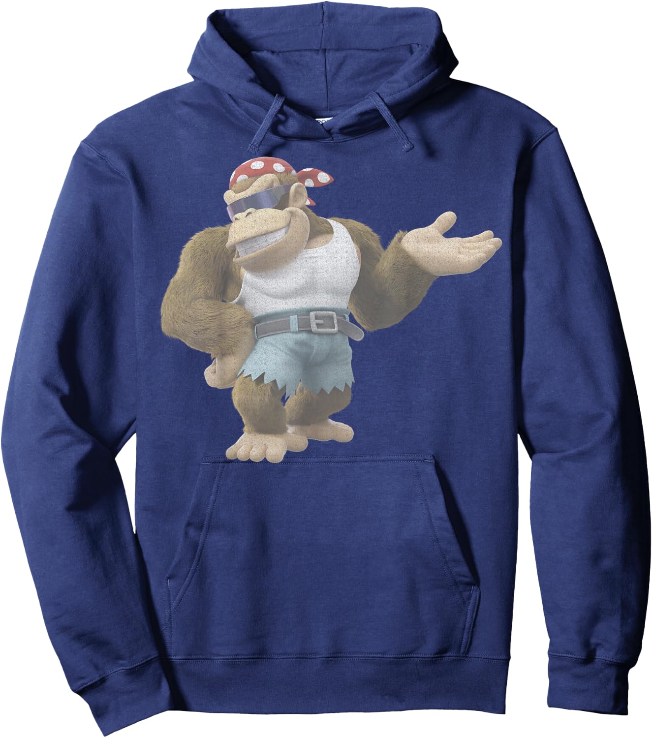 Nintendo Donkey Kong Country Funky Kong Simple Hoodie - Hoodie | Navy