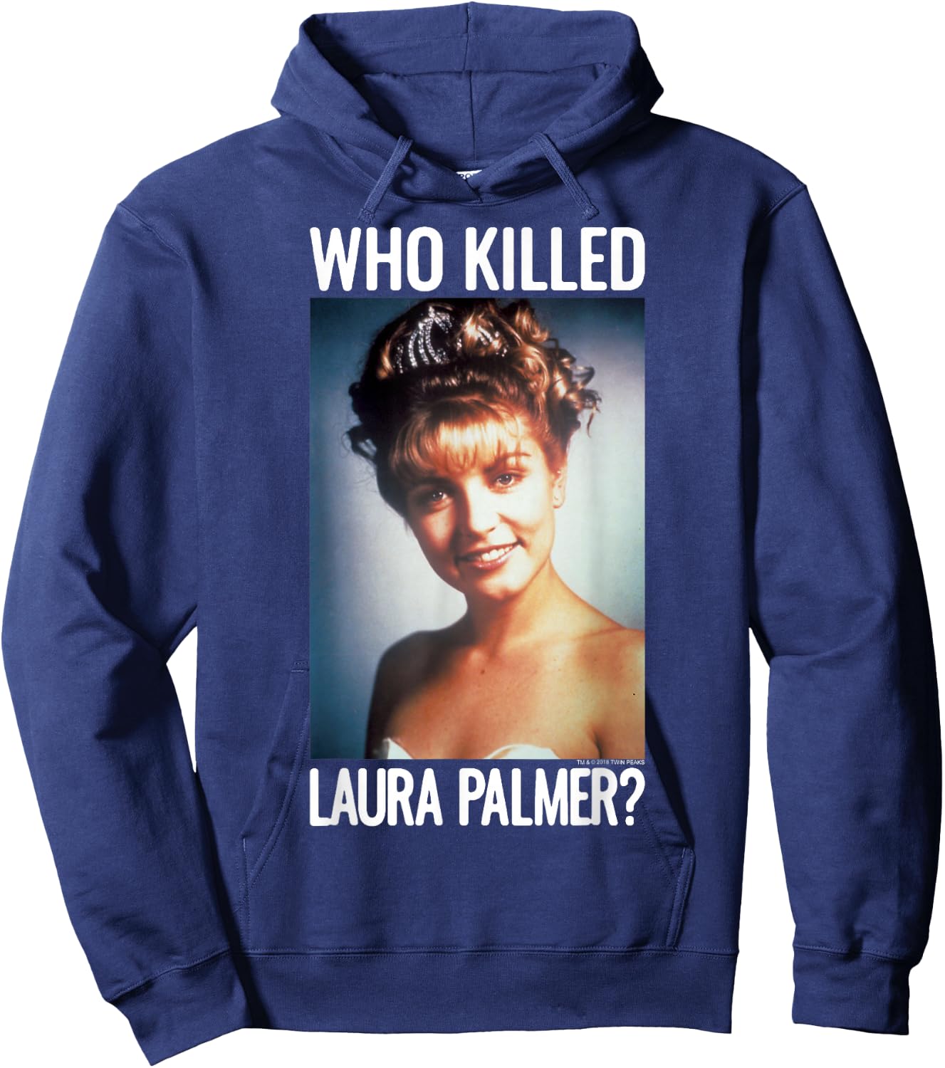 Twin Peaks Who Killed Laura Palmer The Photo Graphic Hoodie - Hoodie | Navy