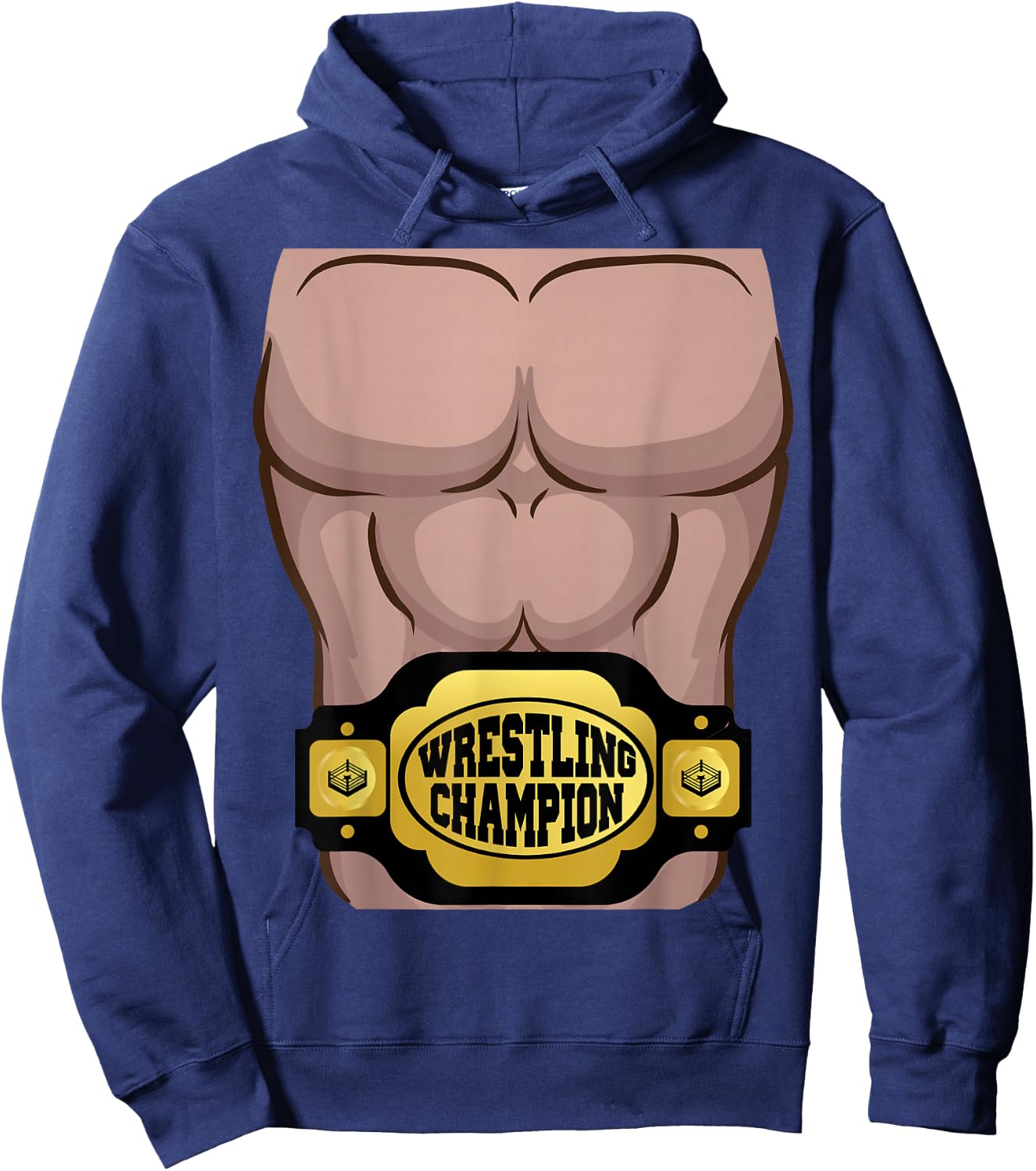 Champion Belt Wrestler Costume Halloween Shirt Kids Adult Hoodie - Hoodie | Navy