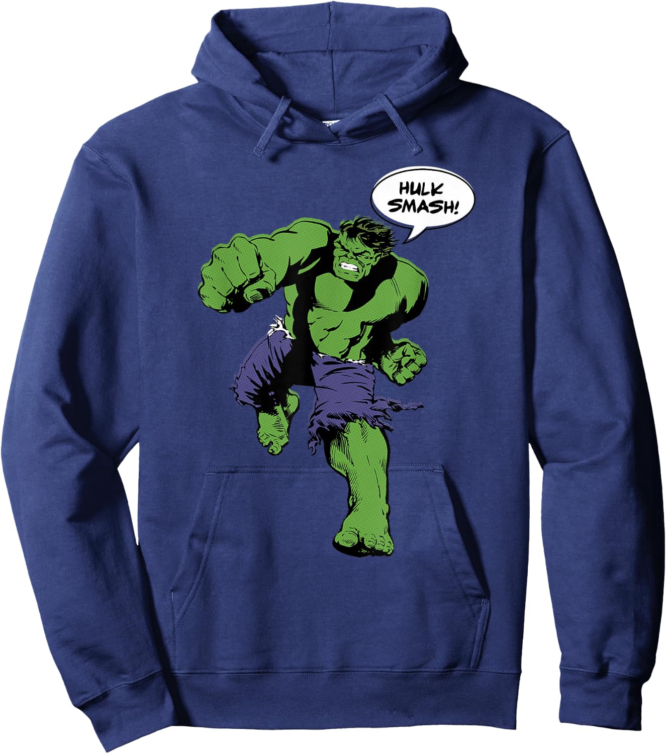 Marvel Comics Hulk Smash Graphic Hoodie - Hoodie | Navy