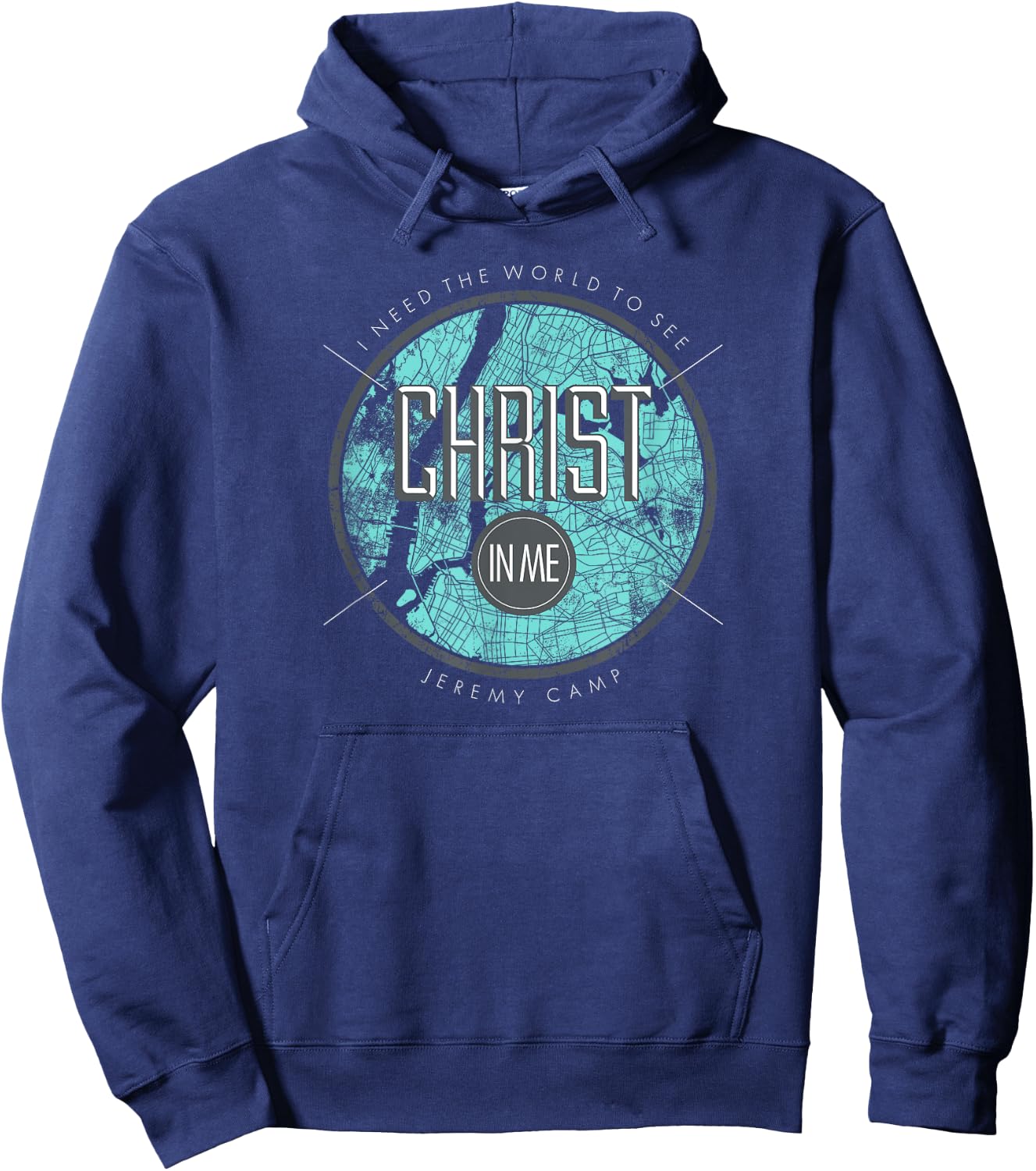 Jeremy Camp - Christ In Me Hoodie - Hoodie | Navy