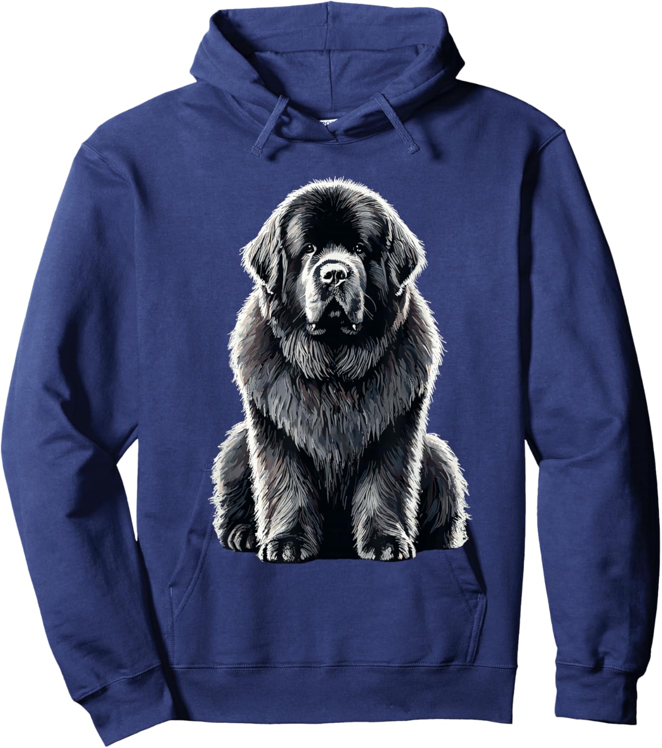 Newfoundland Dog Newfie Hoodie - Hoodie | Navy