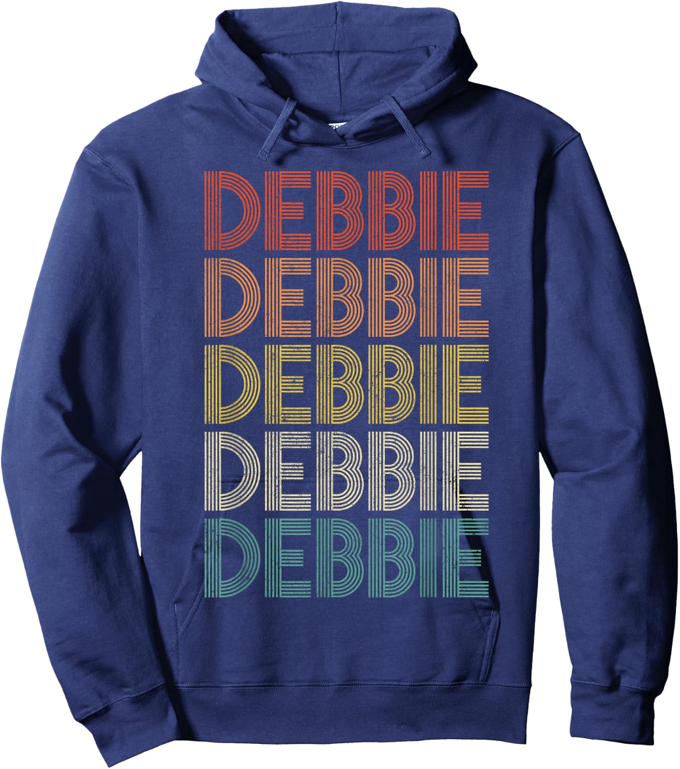 Debbie Vintage Retro Hoodie - Hoodie | Navy
