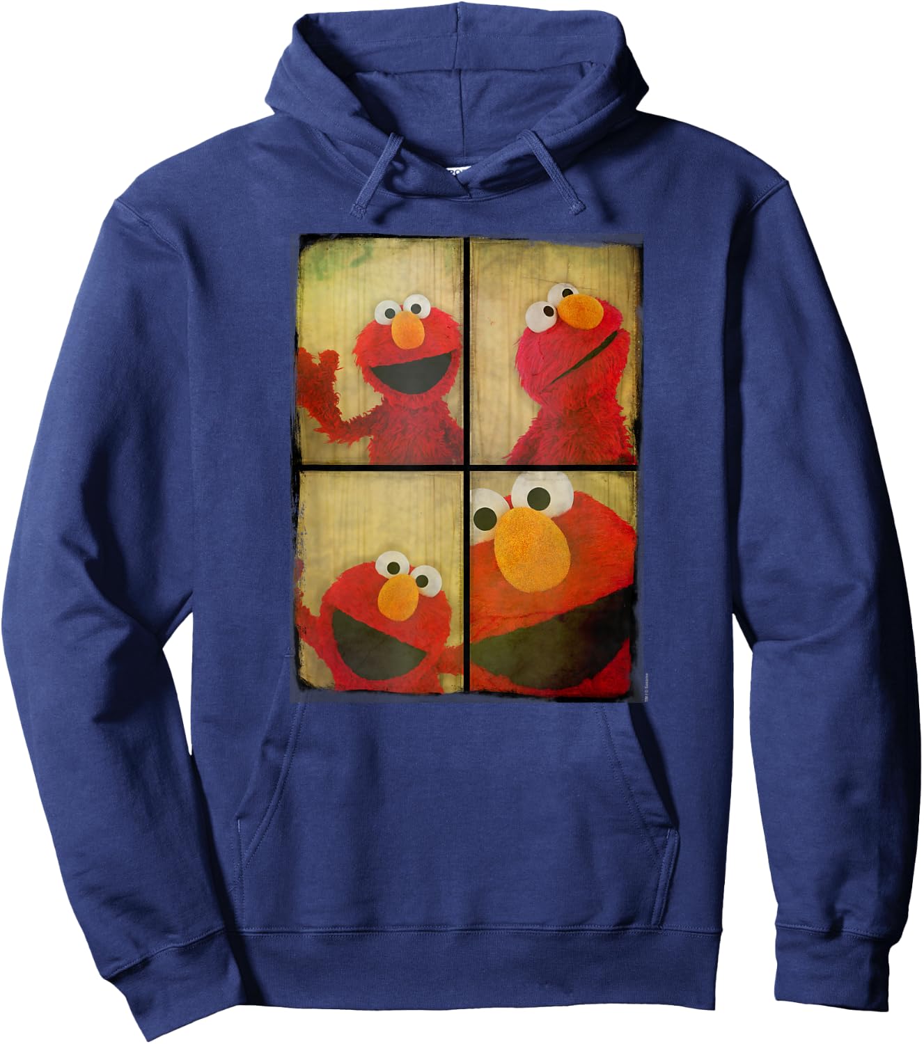 Sesame Street Photo Booth Elmo Hoodie - Hoodie | Navy