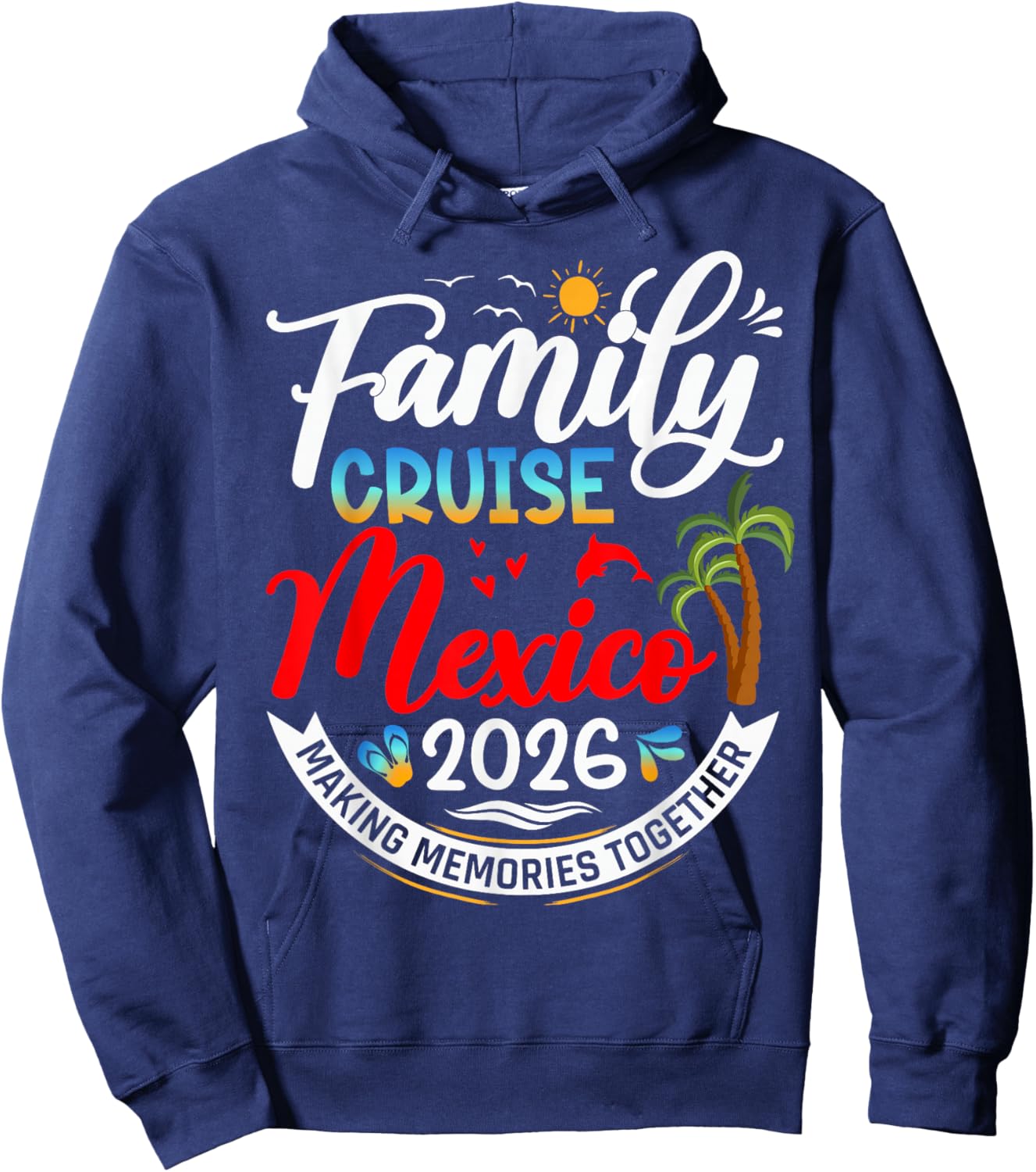 Vacation 2026 Hoodie - Hoodie | Navy