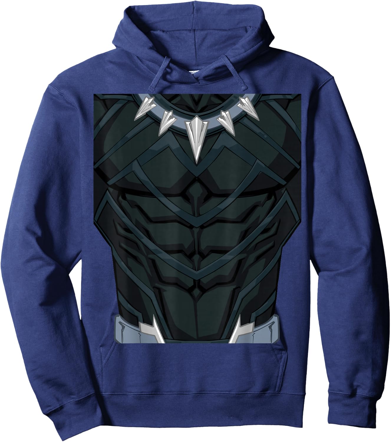 Marvel Black Panther King T'Challa Costume Hoodie - Hoodie | Navy