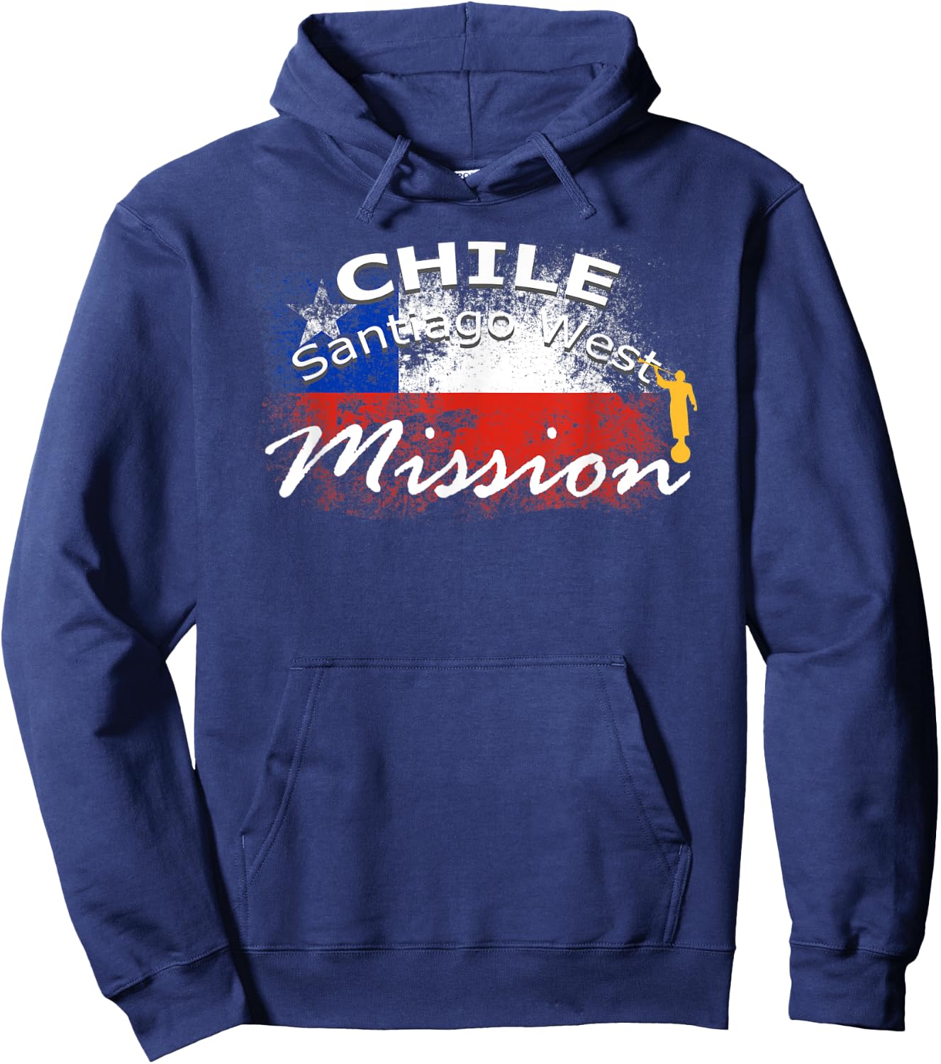 Chile Santiago West Mormon LDS Mission Missionary Gift Hoodie - Hoodie | Navy