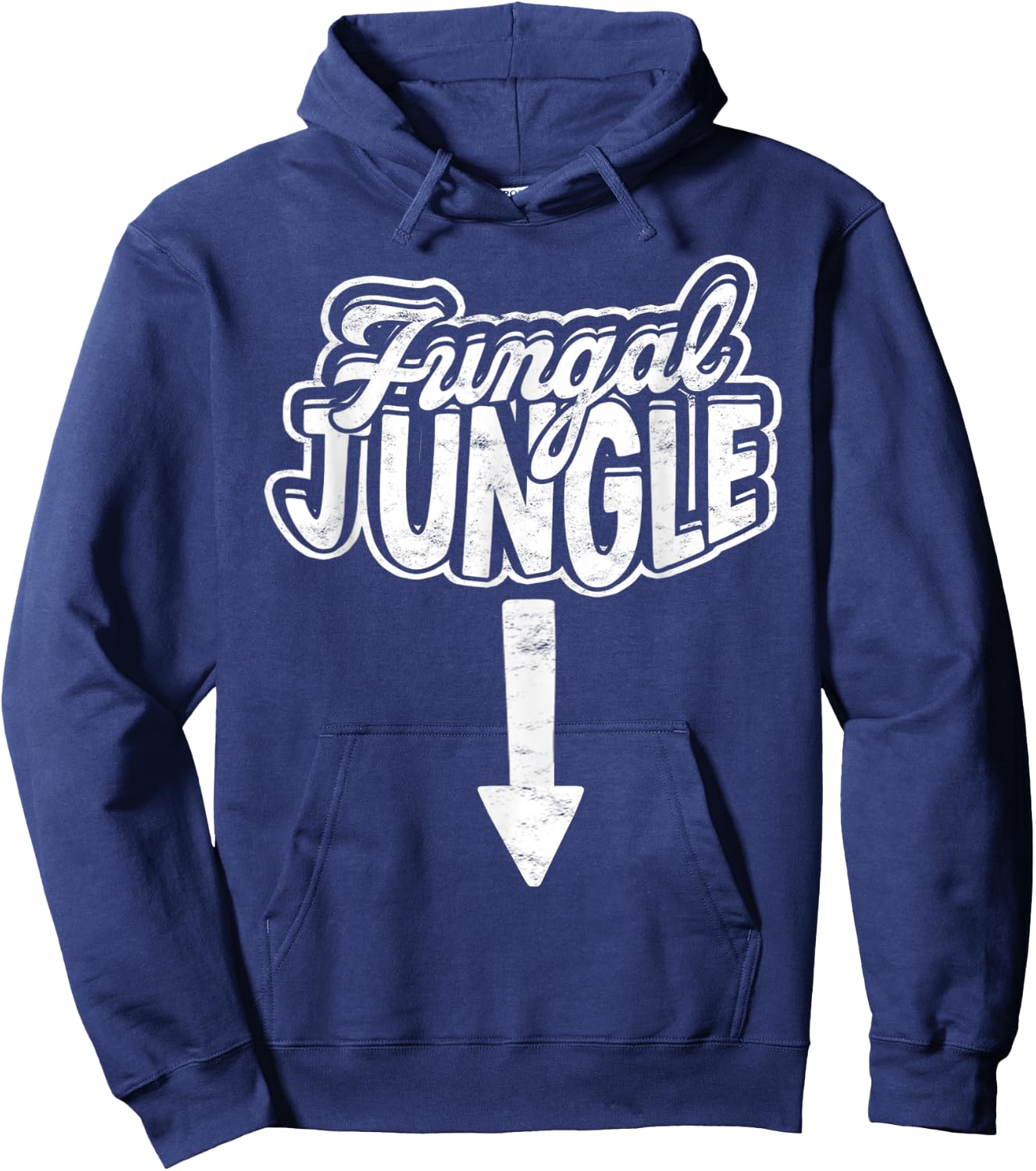 Jungle Fungal Fungi Fungus Wild Adventure Sexual Adult Humor Hoodie - Hoodie | Navy